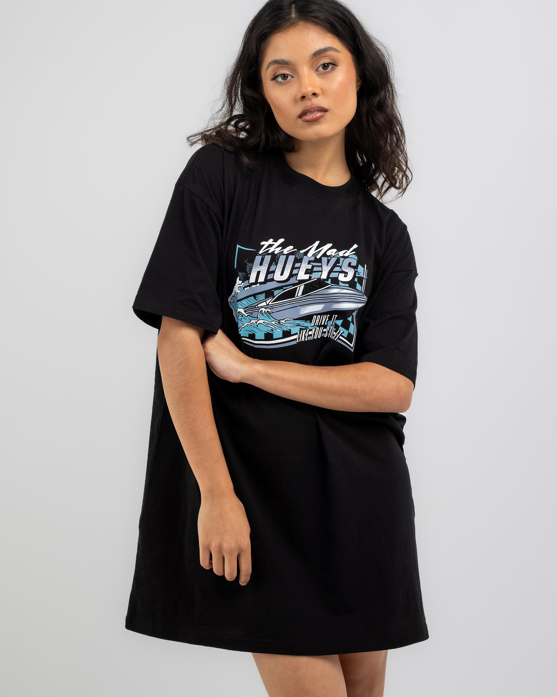Drive It Like You Stole It Tee Dress