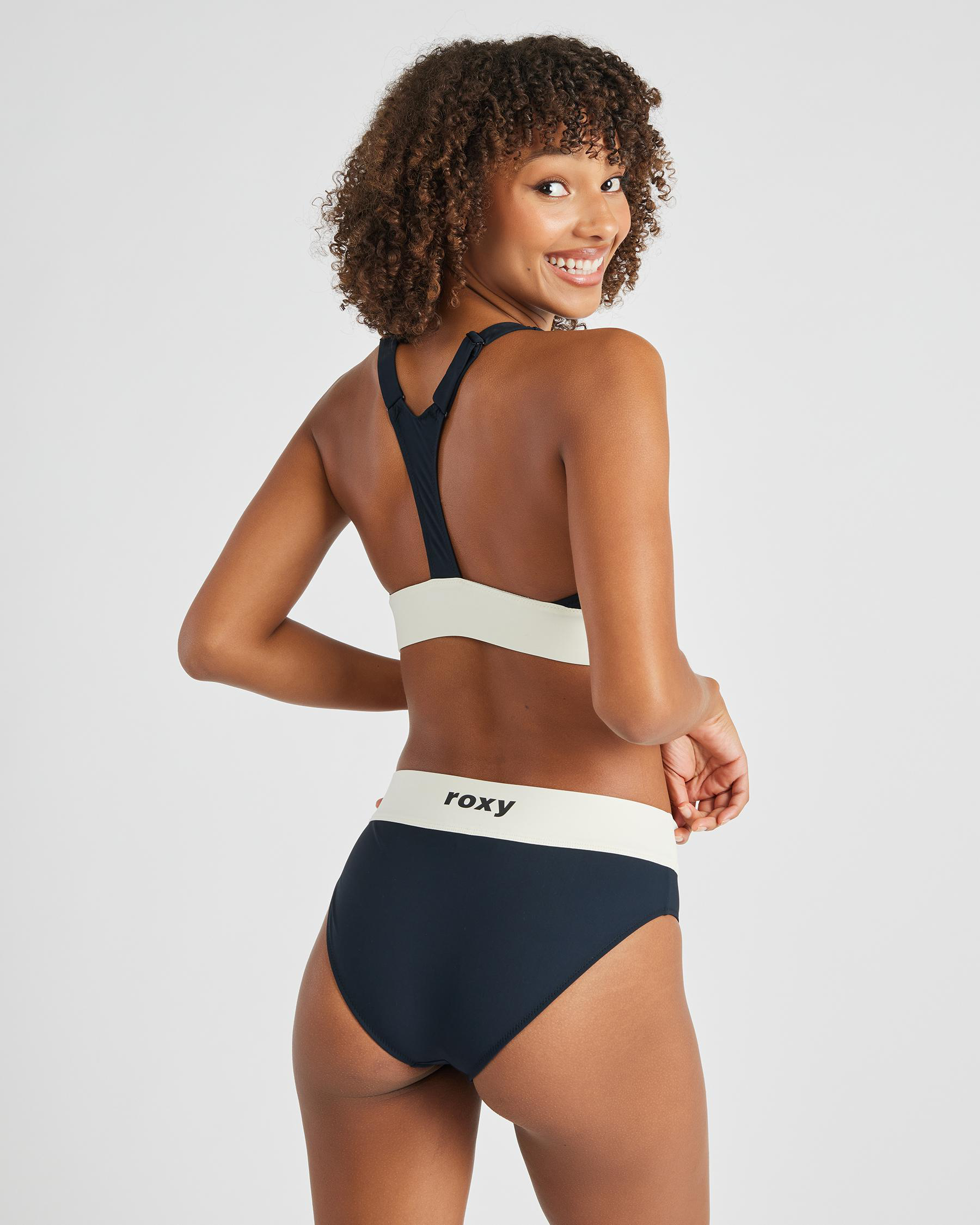 Active Colourblock Mid Classic Bikini Bottom