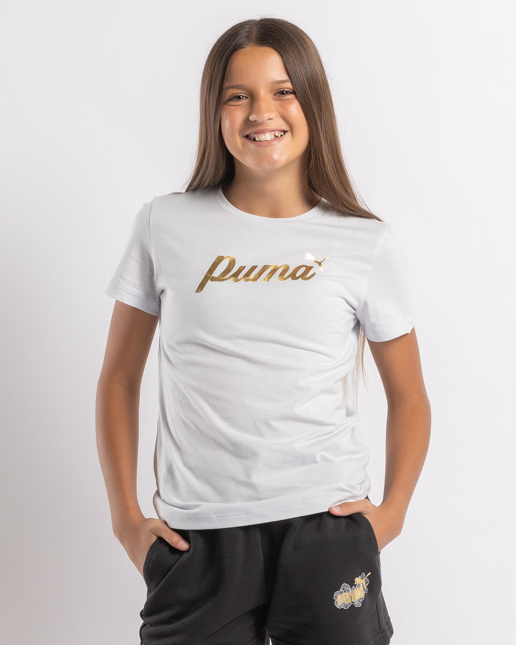 Essentials Script Metallic T-Shirt