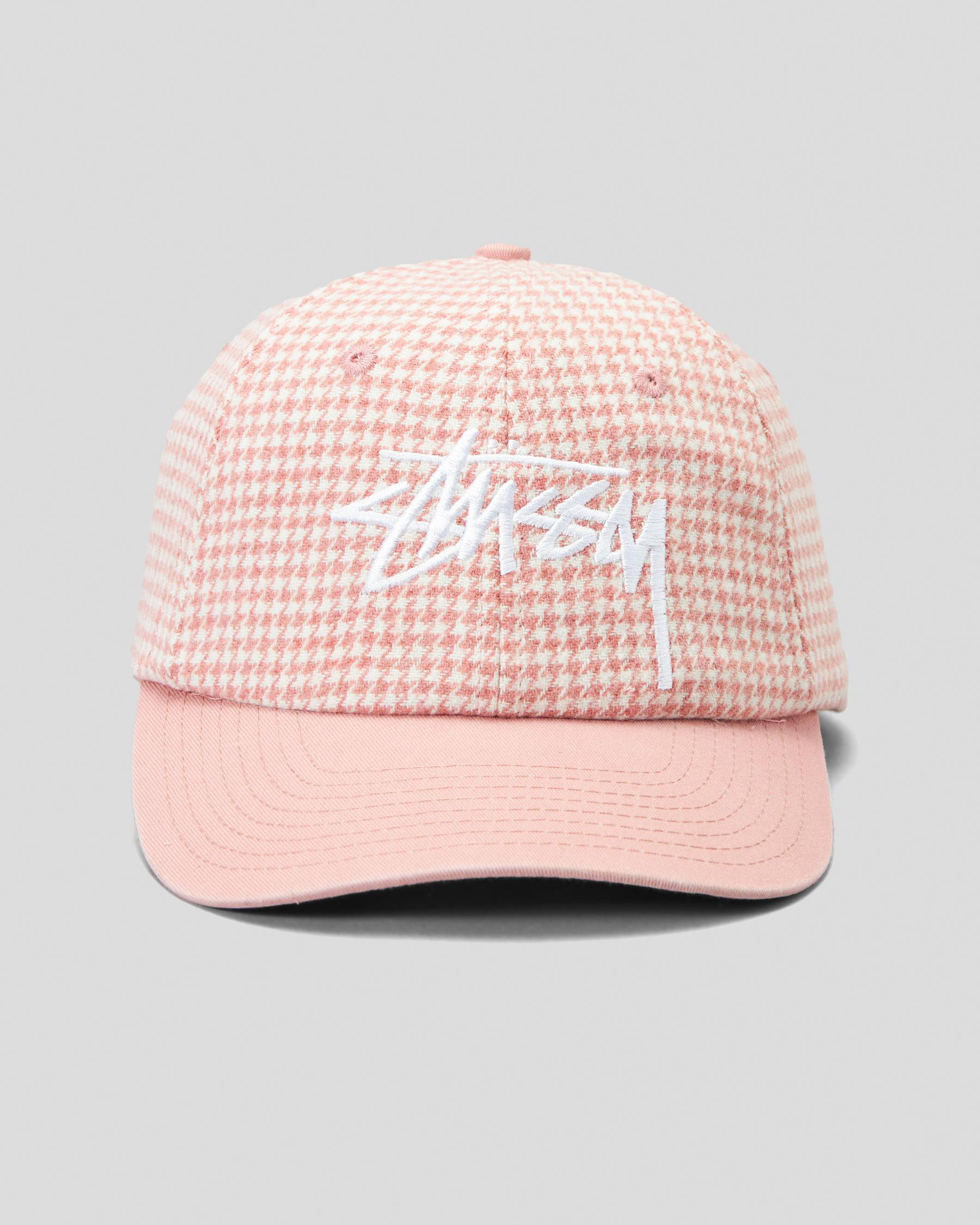 Stock Houndstooth Low Pro Cap