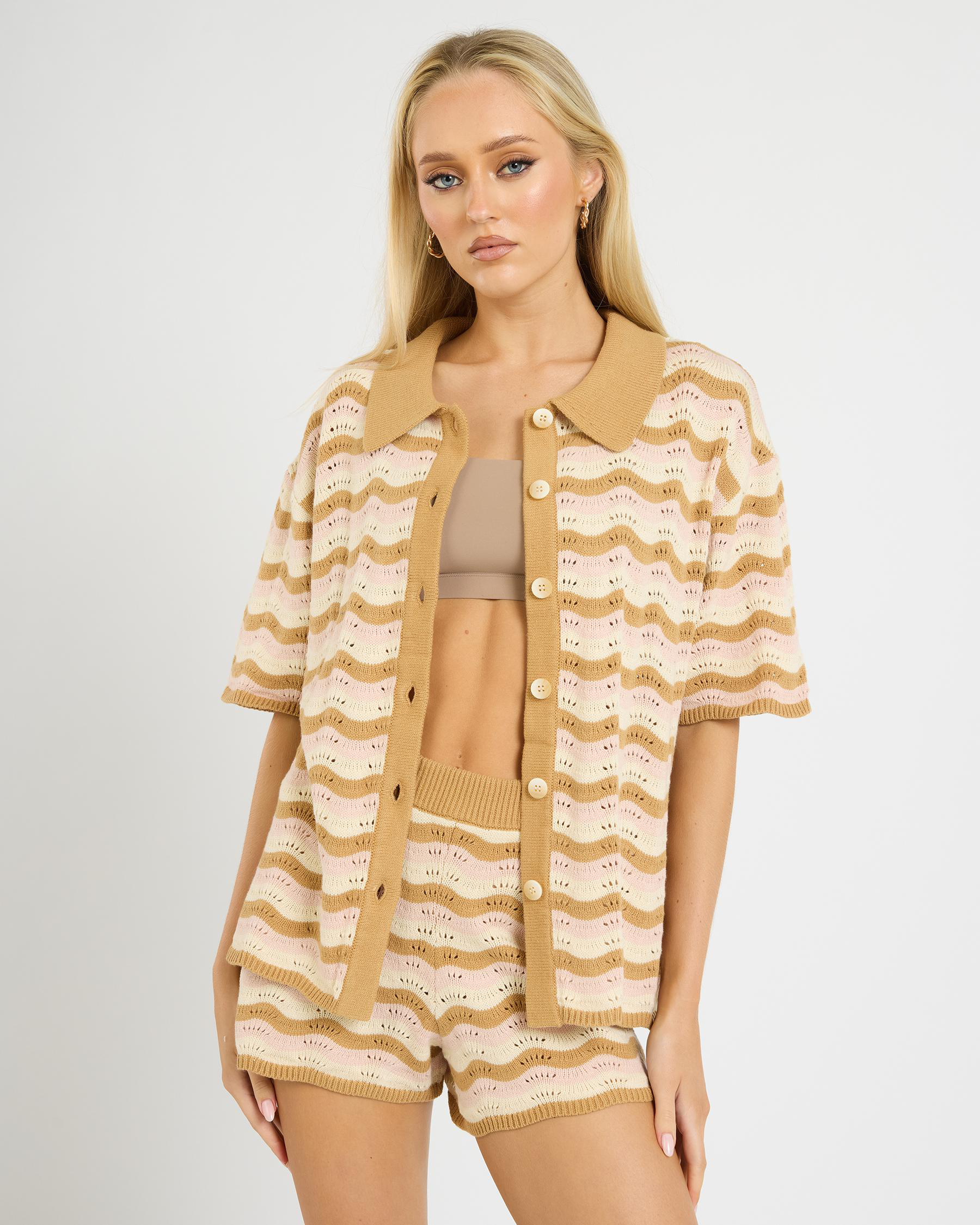 Aries Stripe Knit Shirt