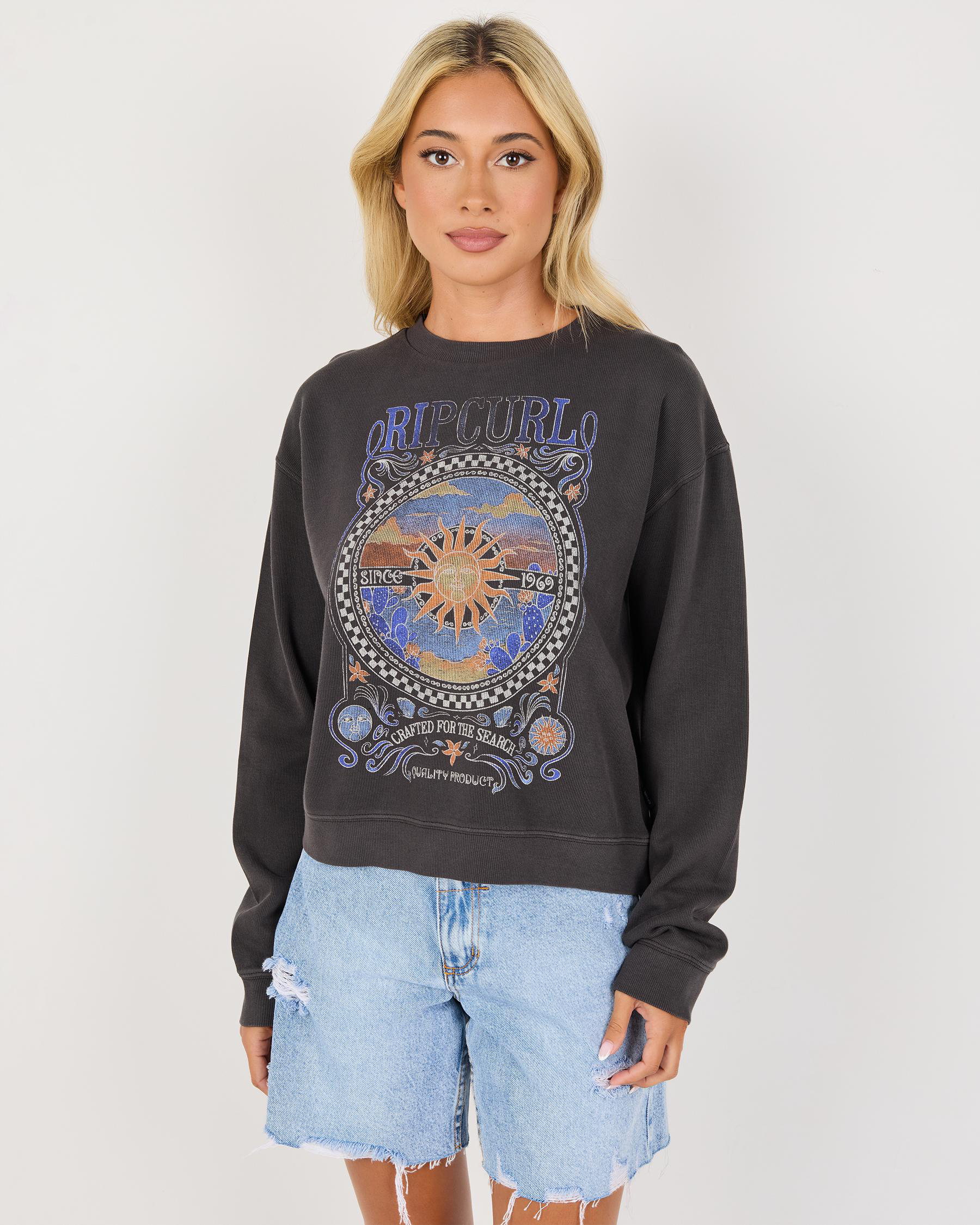 Luna Relaxed Crewneck Sweatshirt