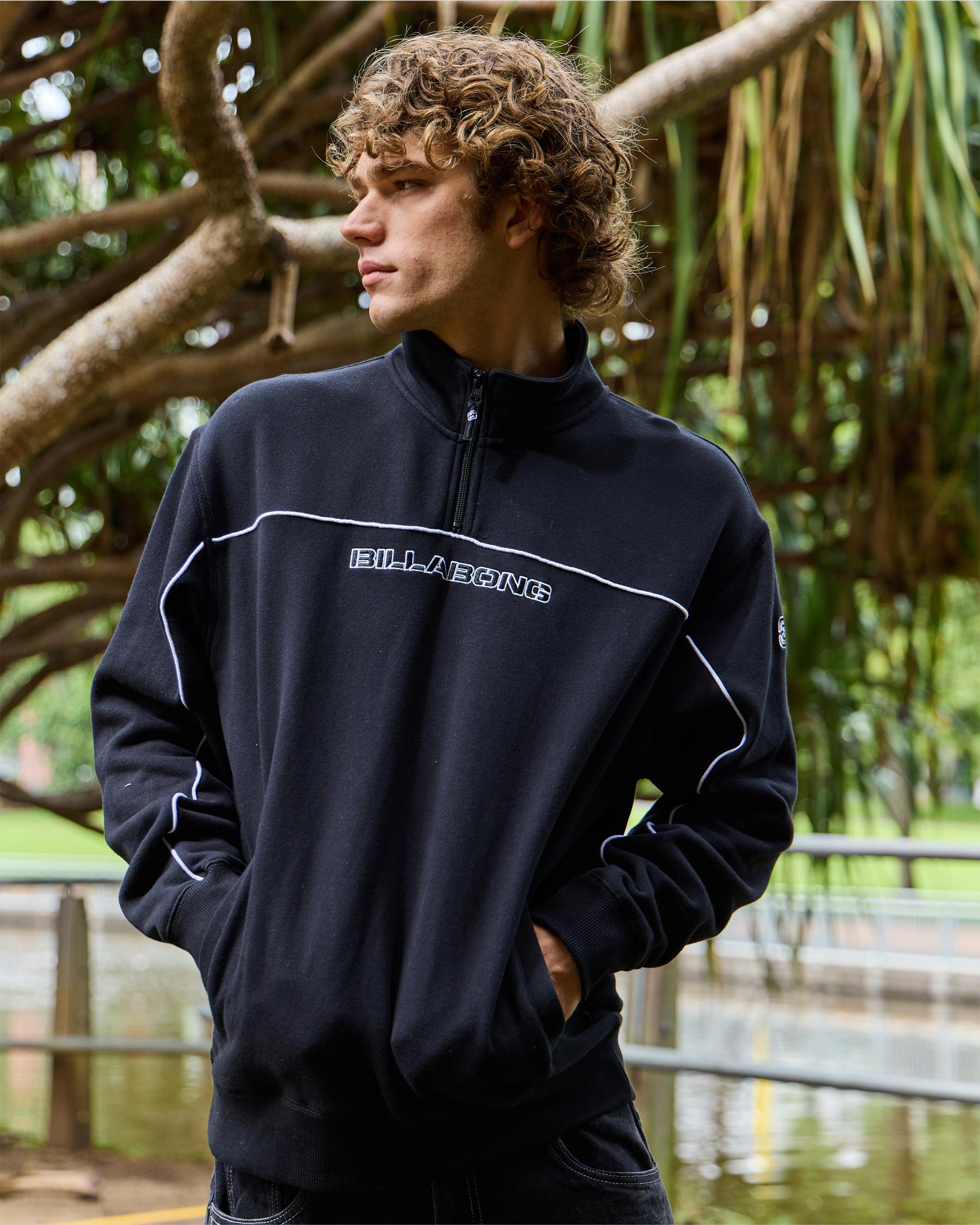 Bracket 1/4 Zip Sweatshirt