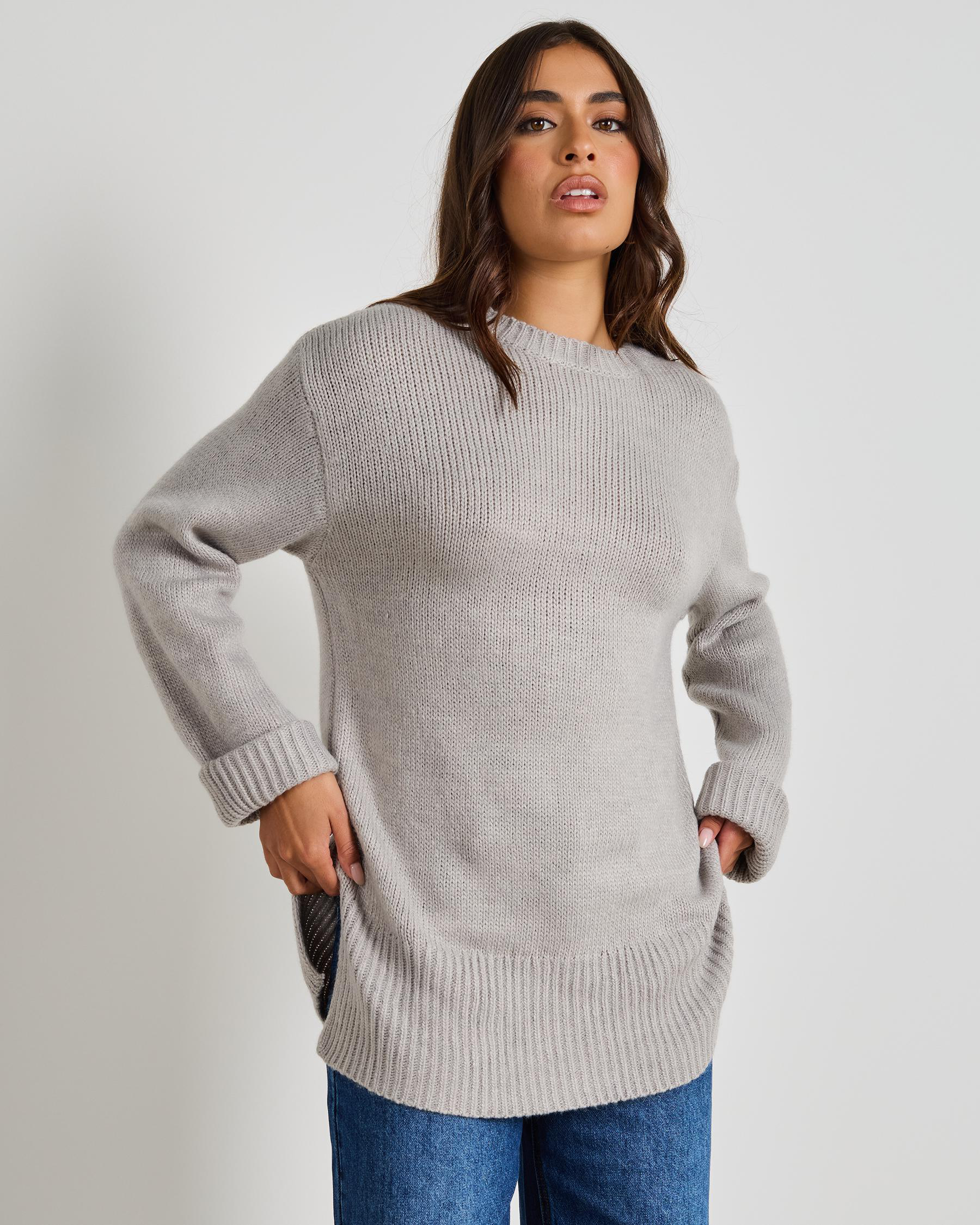 Athena Crew Neck Knit Jumper