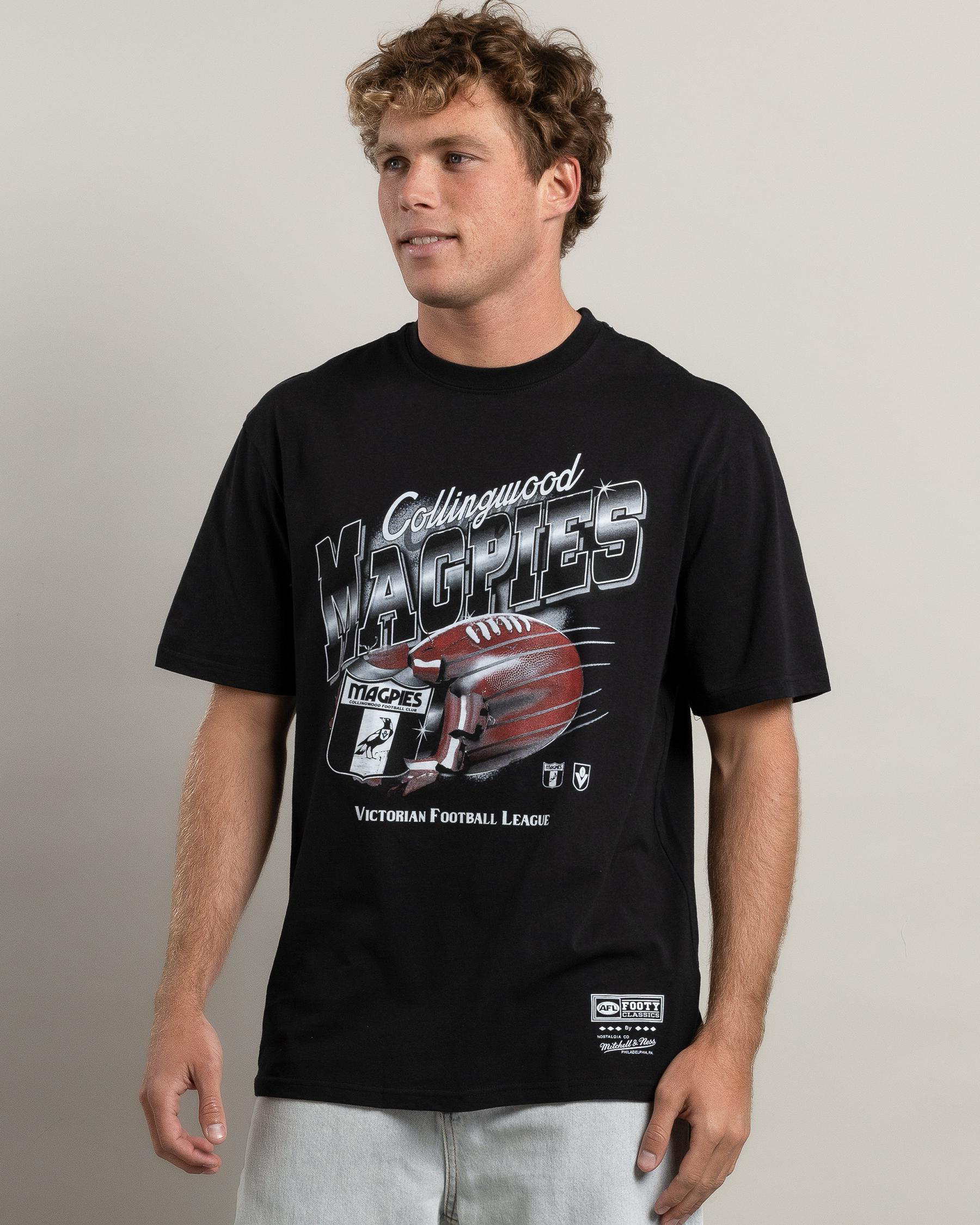 Collingwood Magpies AFL Exploding Ball T-Shirt