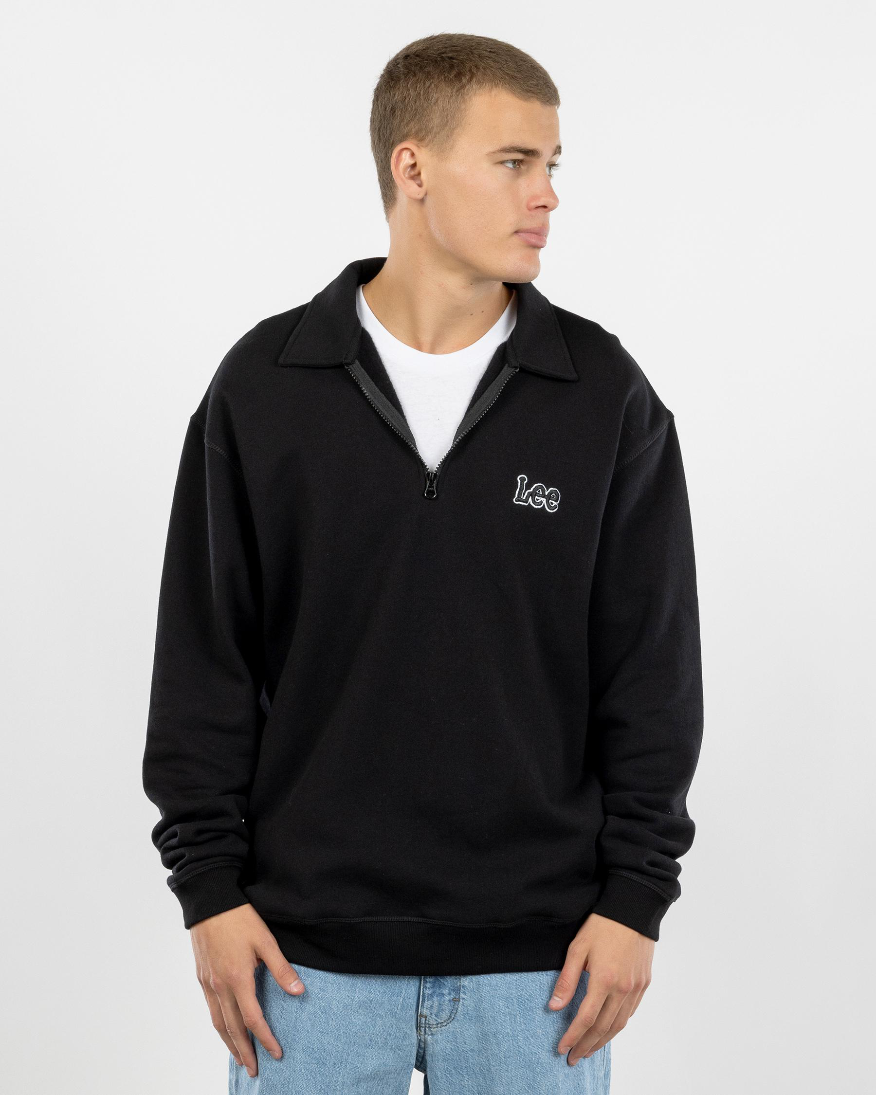 Collar fleece Qtr-Zip Sweatshirt
