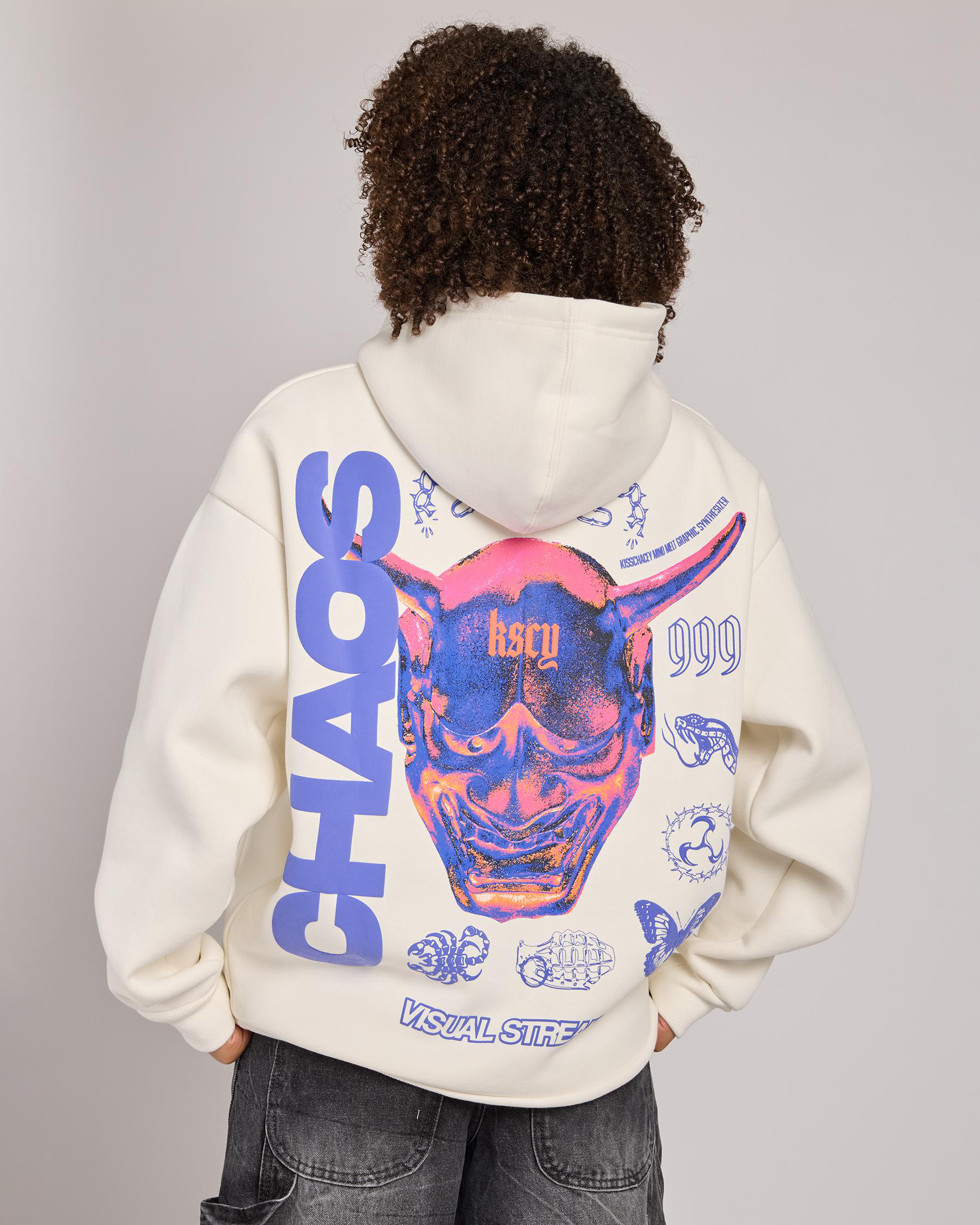 Mask Oversized Hoodie