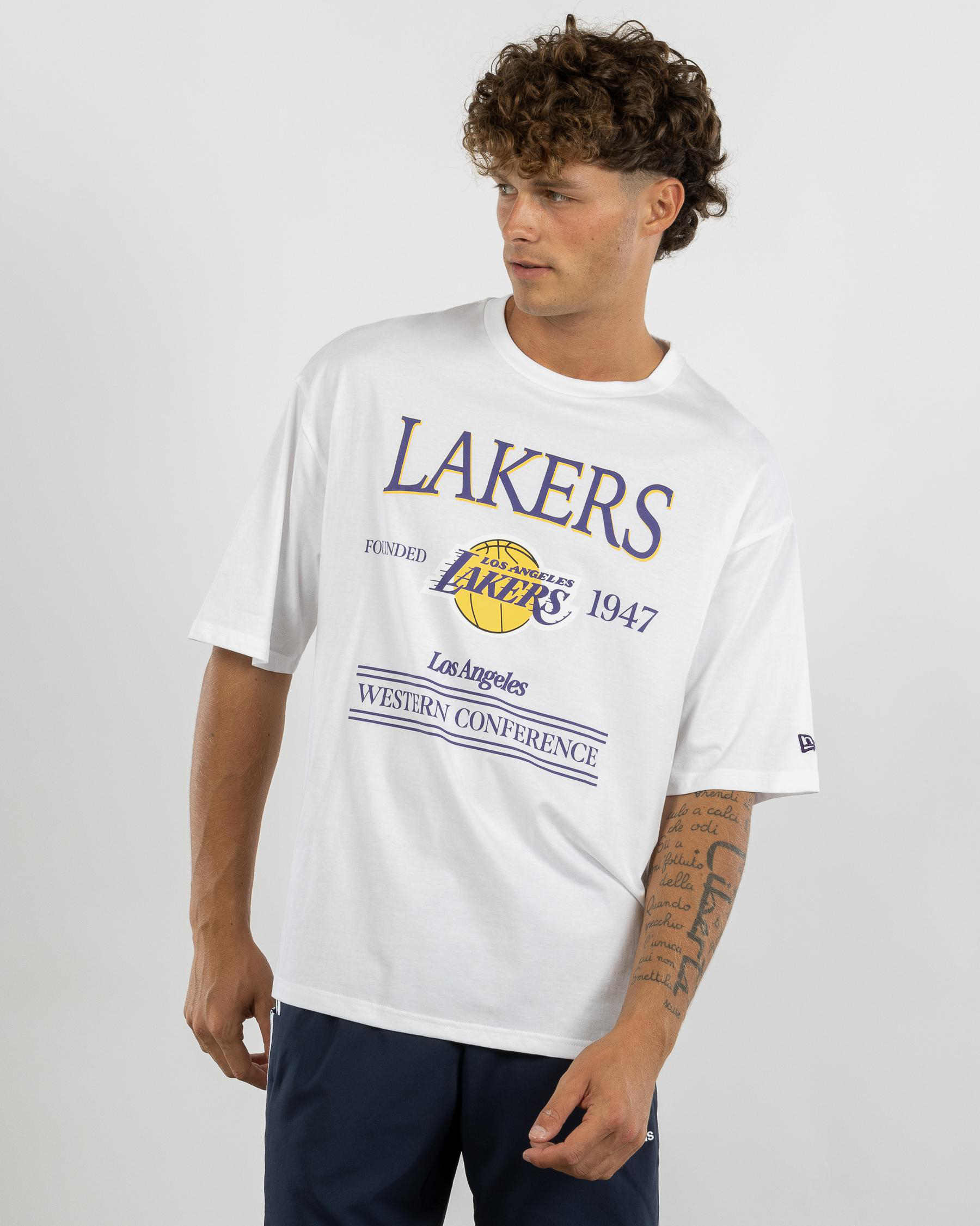 Los Angeles Lakers Conference Oversized T-Shirt