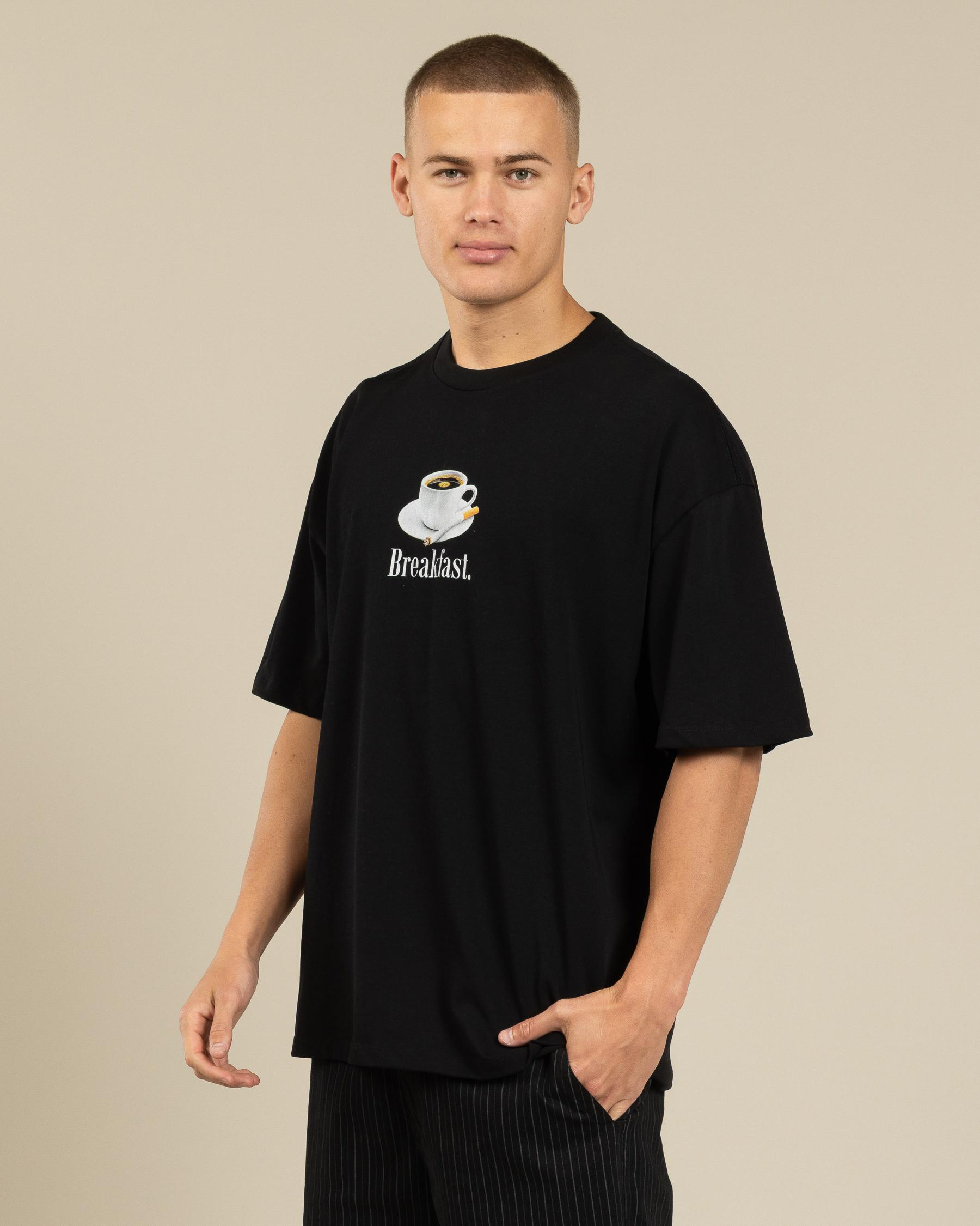 Breakfast Coffee Oversized T-Shirt