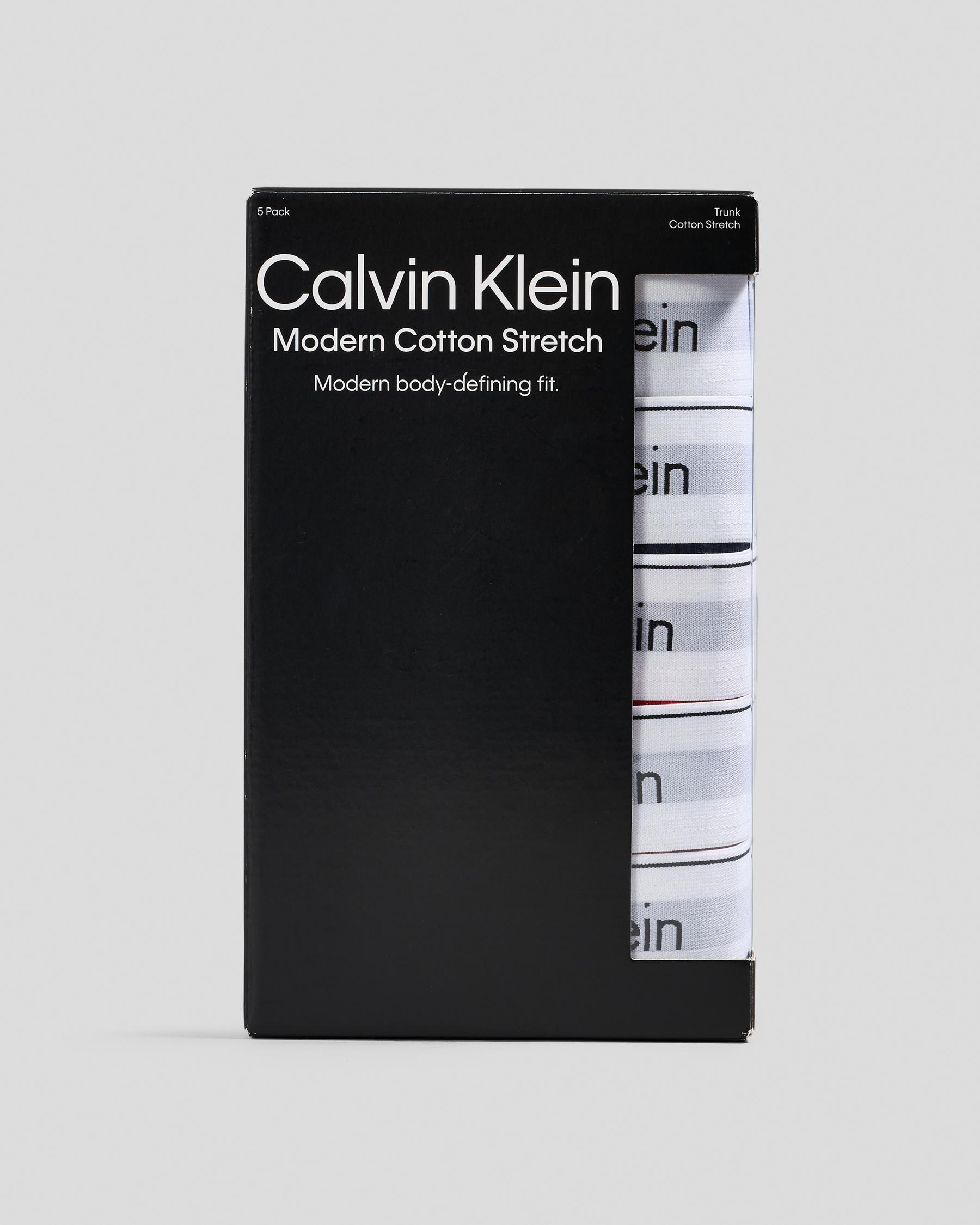 Modern Cotton Trunks 5 Pack