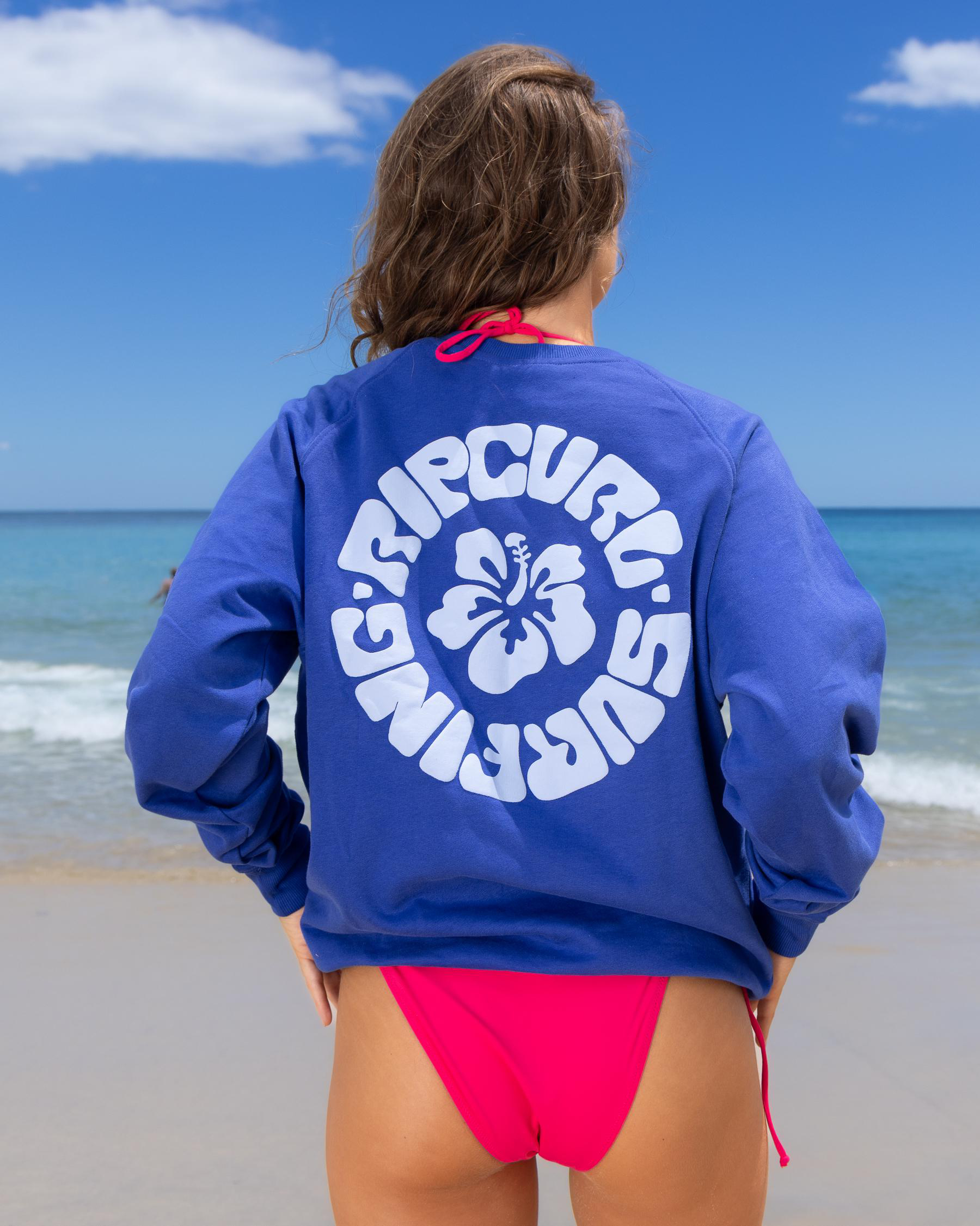 Luxe Surf Crewneck Sweatshirt