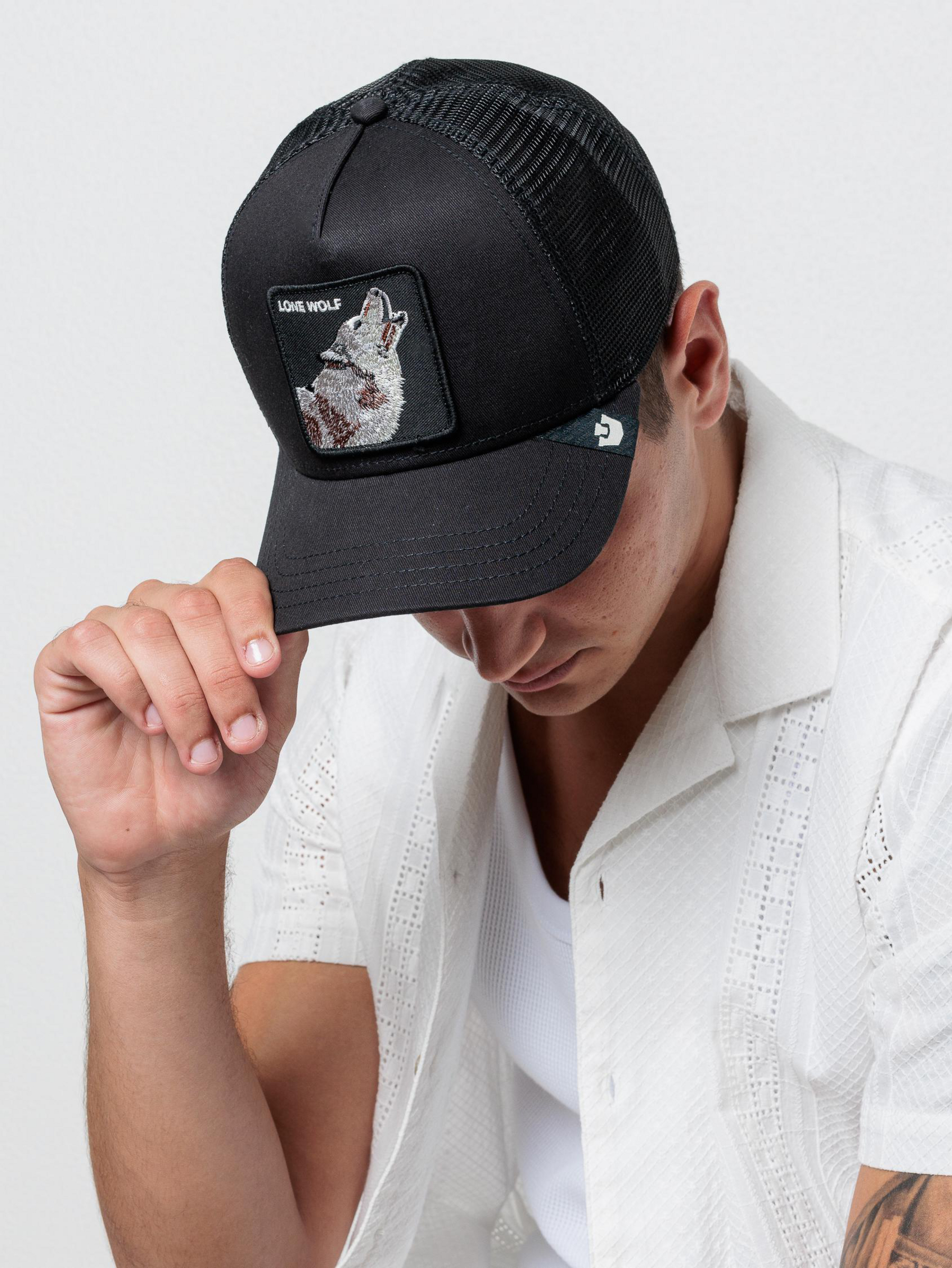 The Lone Wolf Trucker Cap
