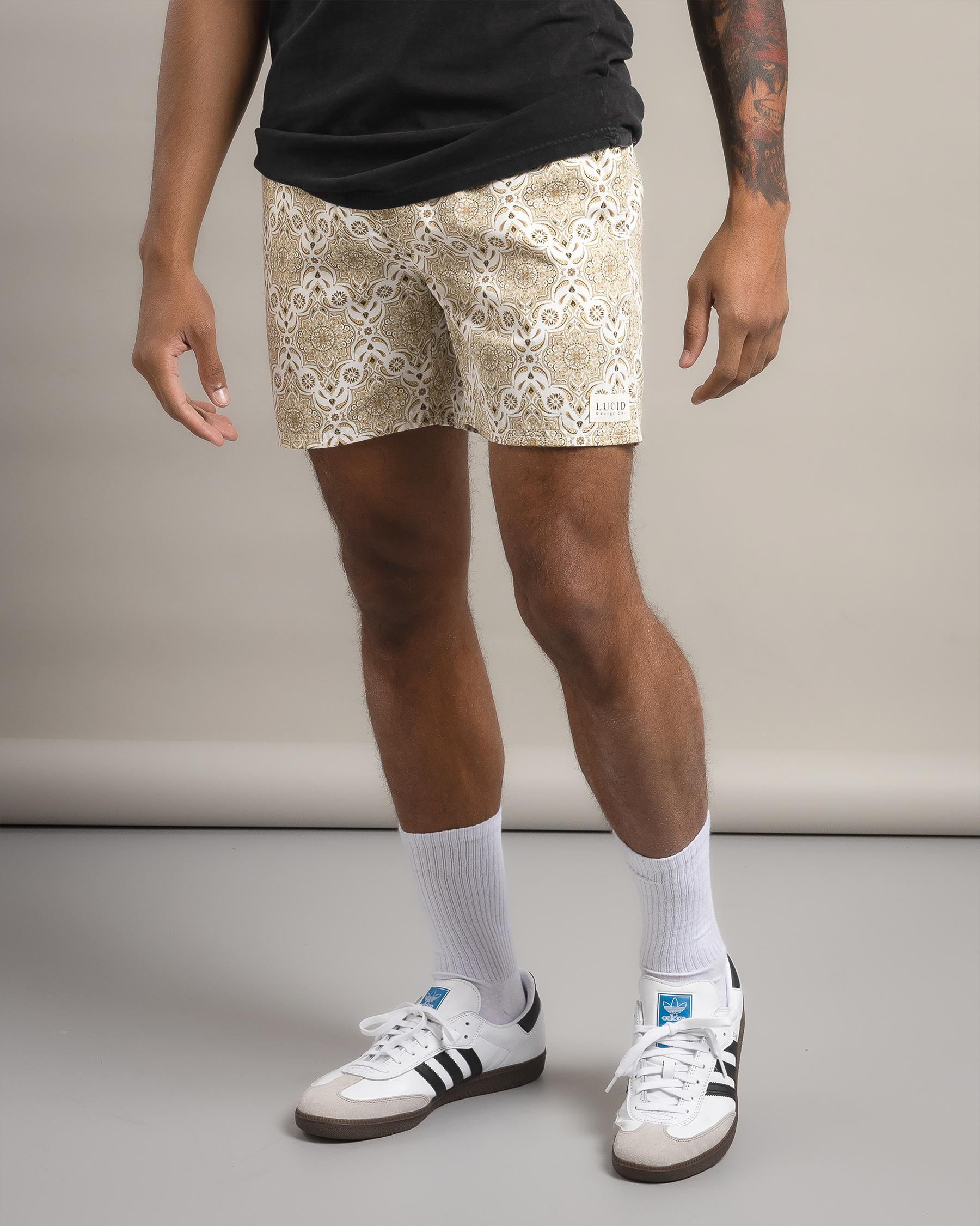 Ratio Elastic Waist Shorts