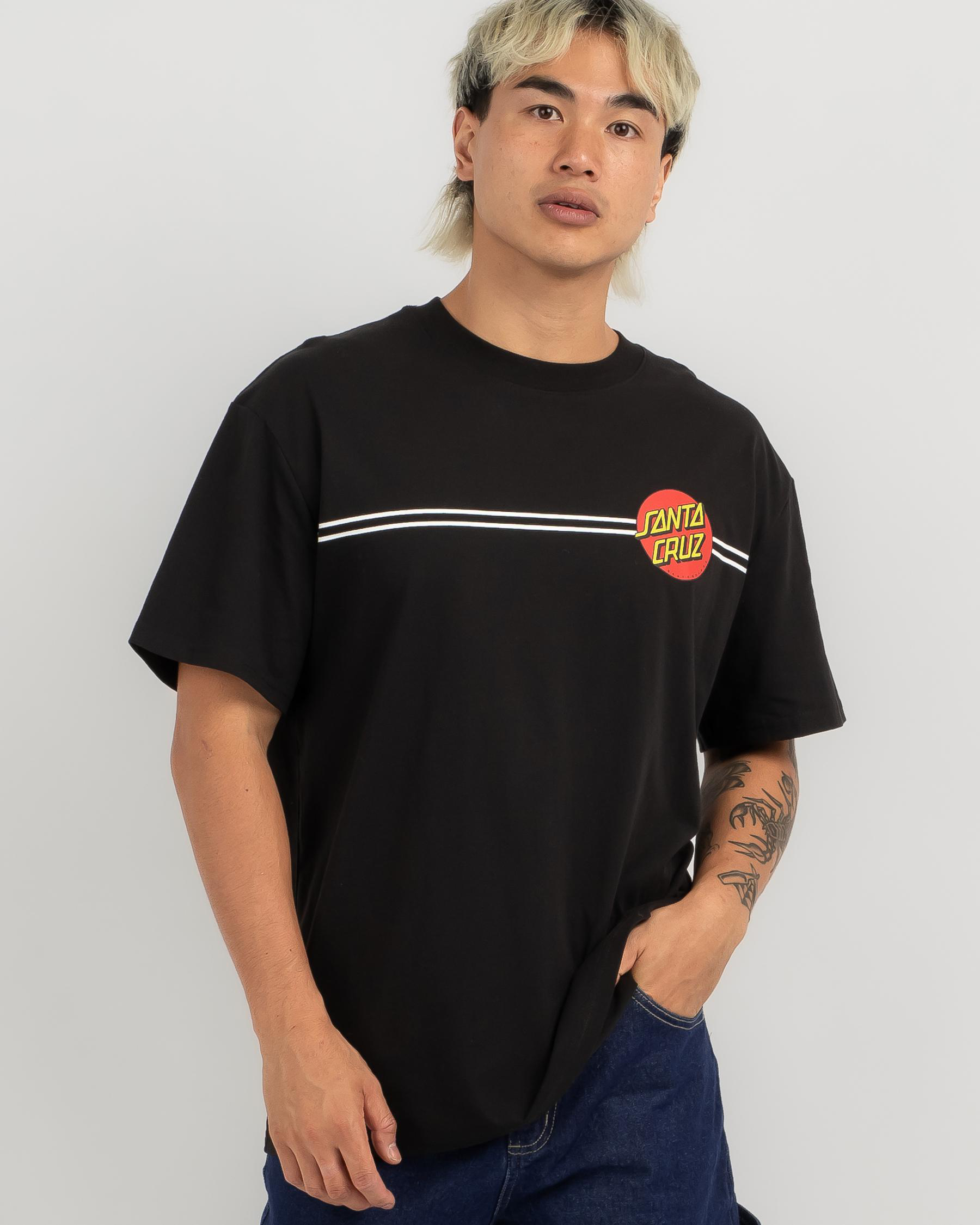 Classic Dot Stripe Front T-Shirt