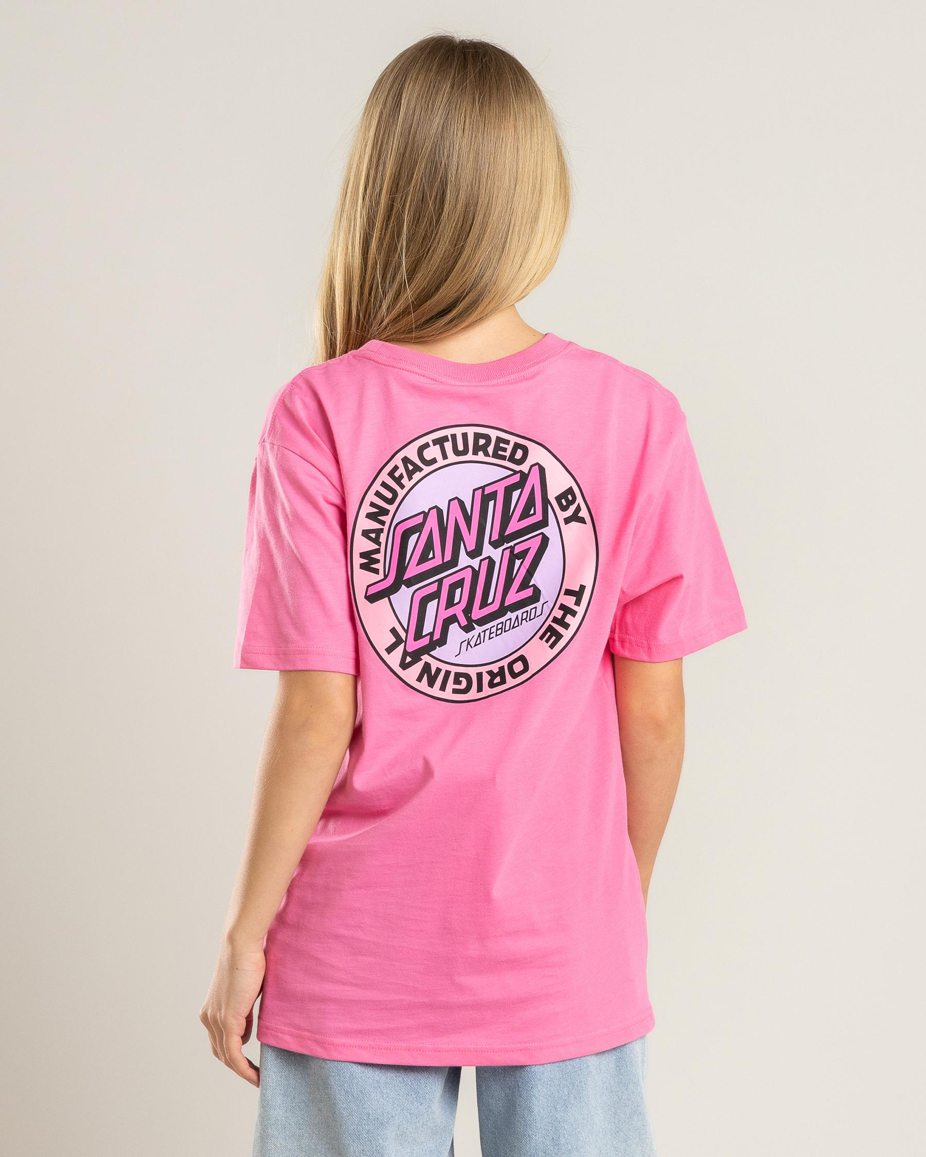 Girl's MFG Retro Dot Reverse T-Shirt