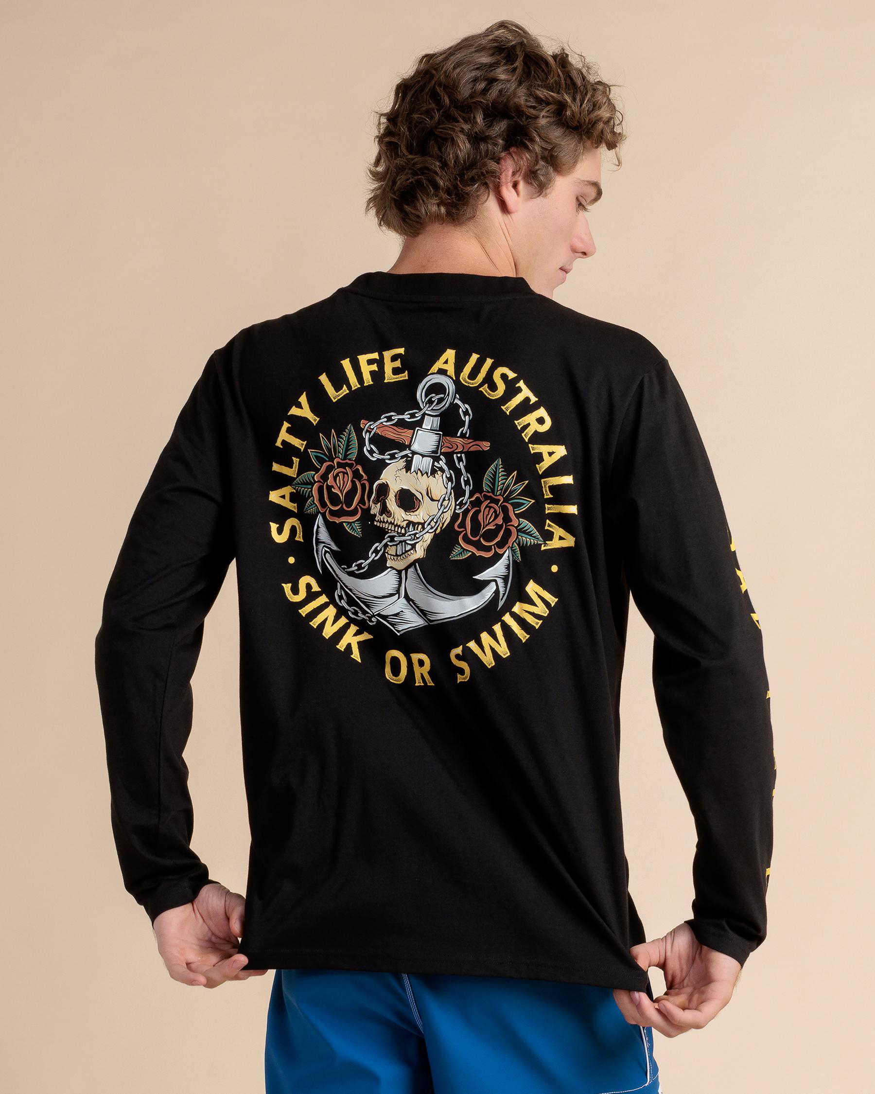 Sink or Swim Long Sleeve Surf T-Shirt