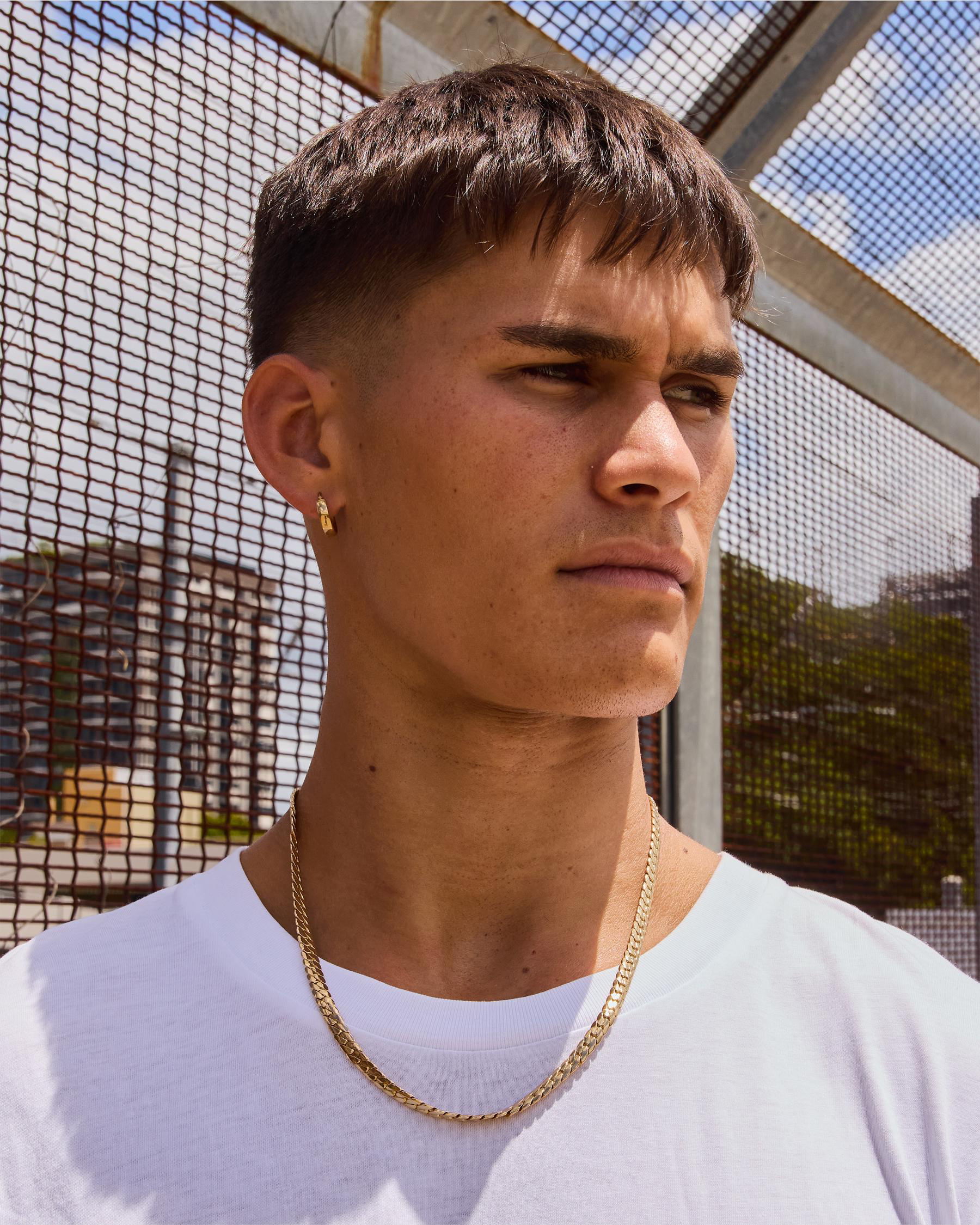 Gold Snake Chain Necklace