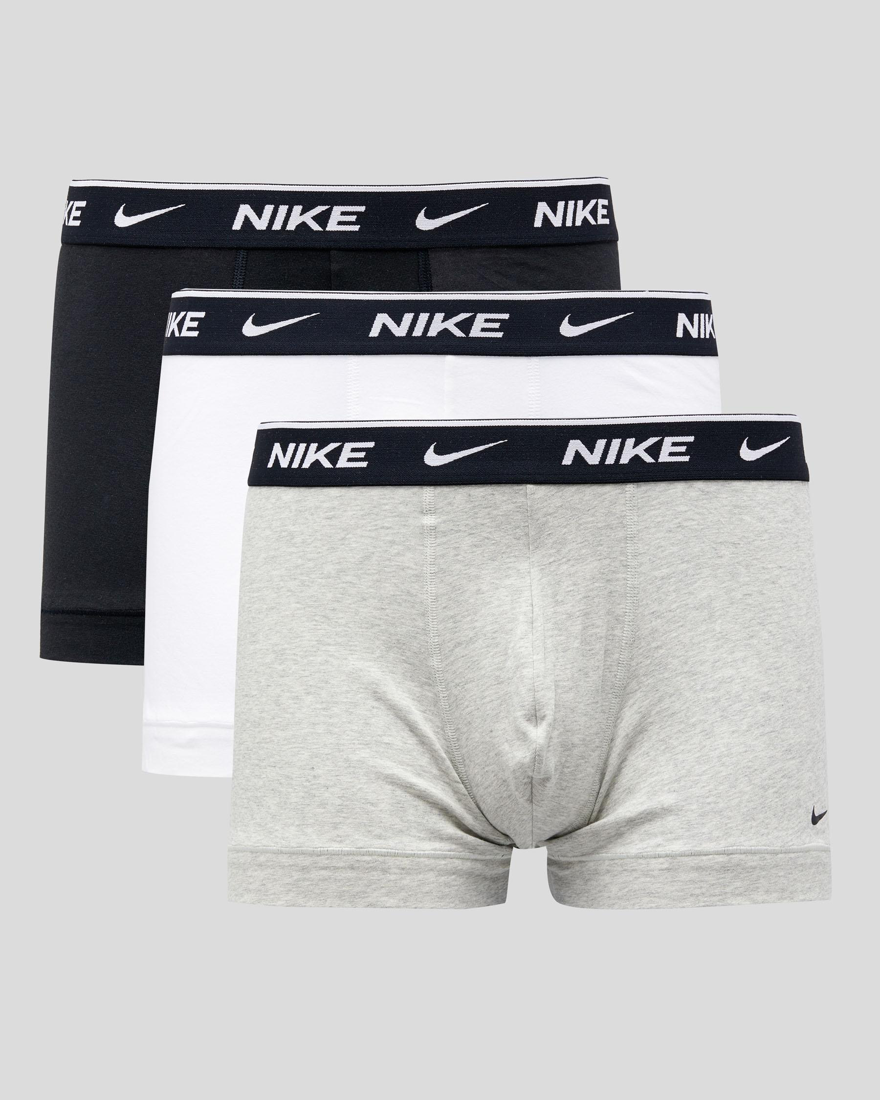 Everyday Cotton Stretch Trunks 3 Pack