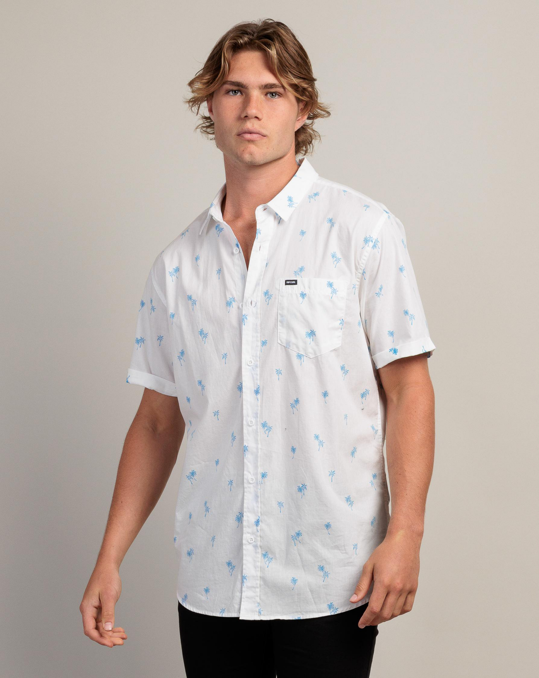 Paradise Palms Short Sleeve Shirt