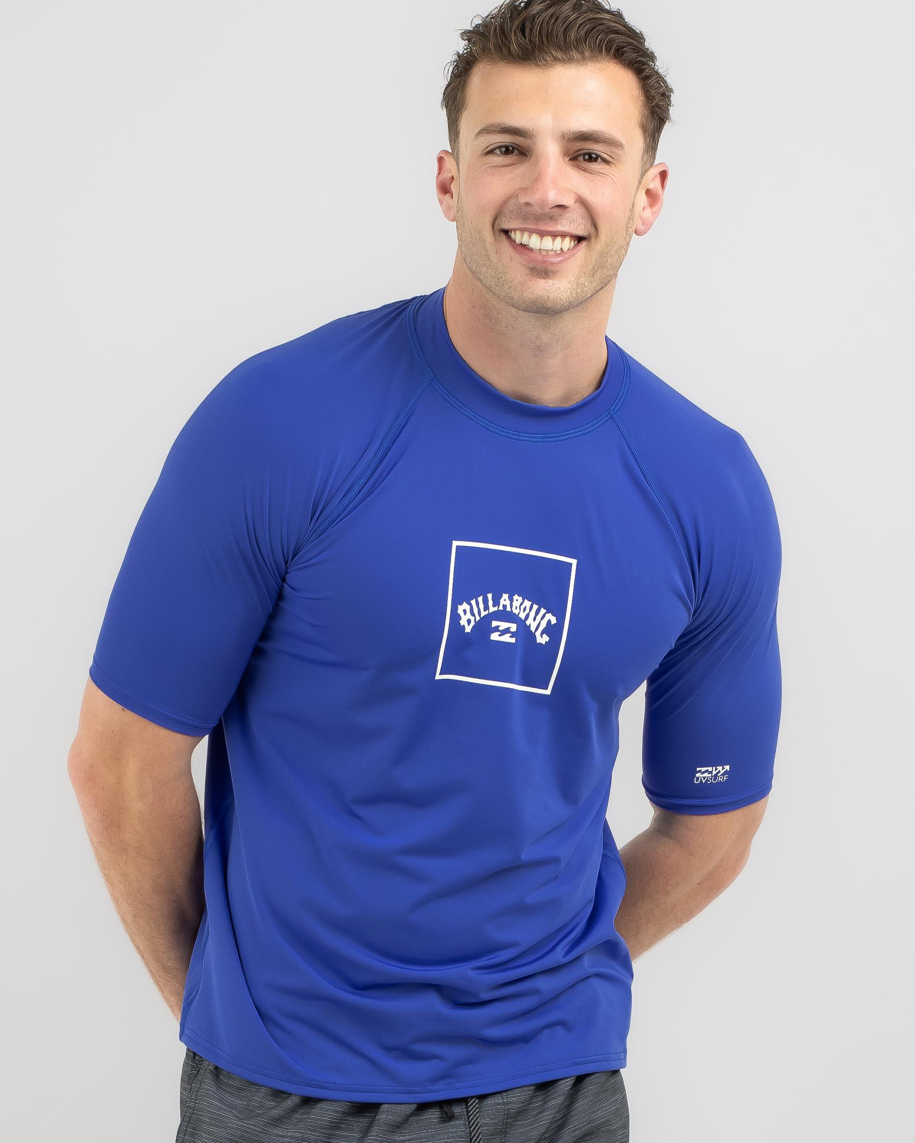 Boxed Arch Short Sleeve Wetshirt