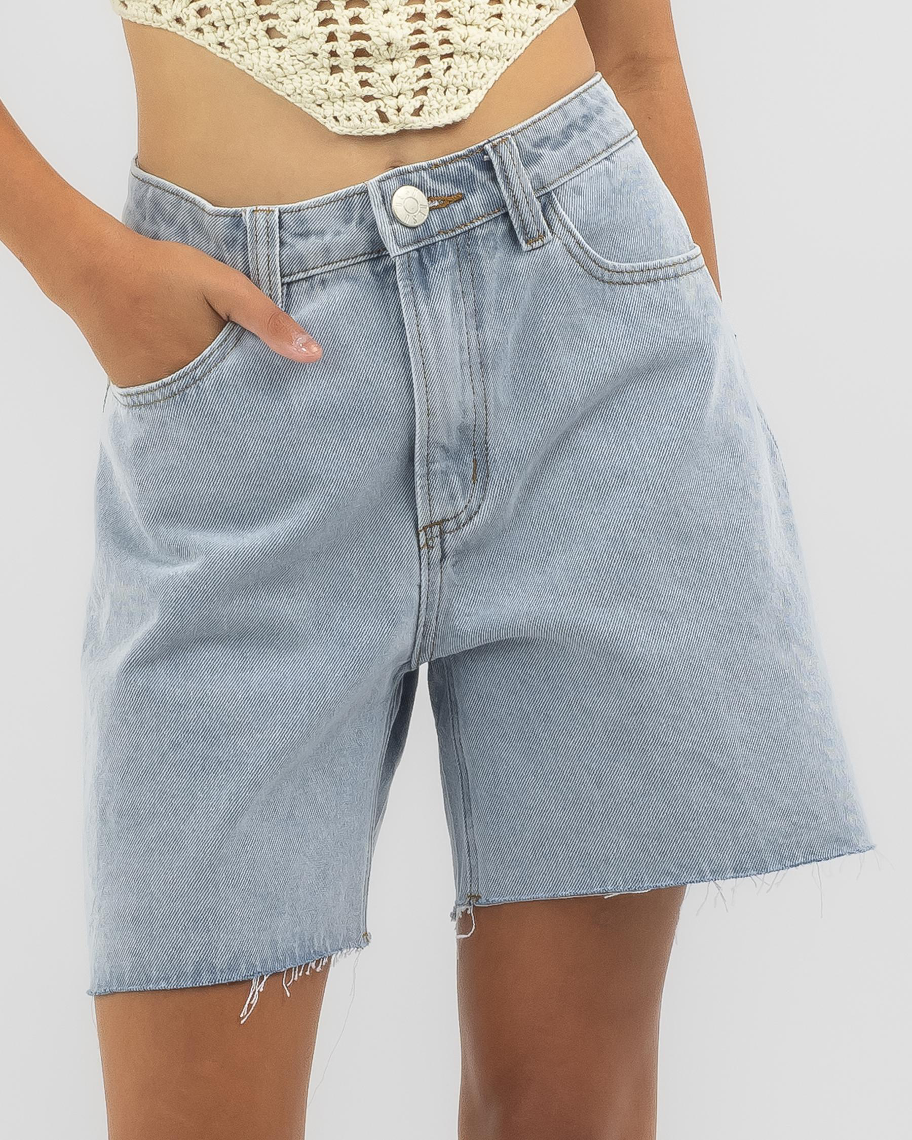 Ryder Mid Denim Shorts