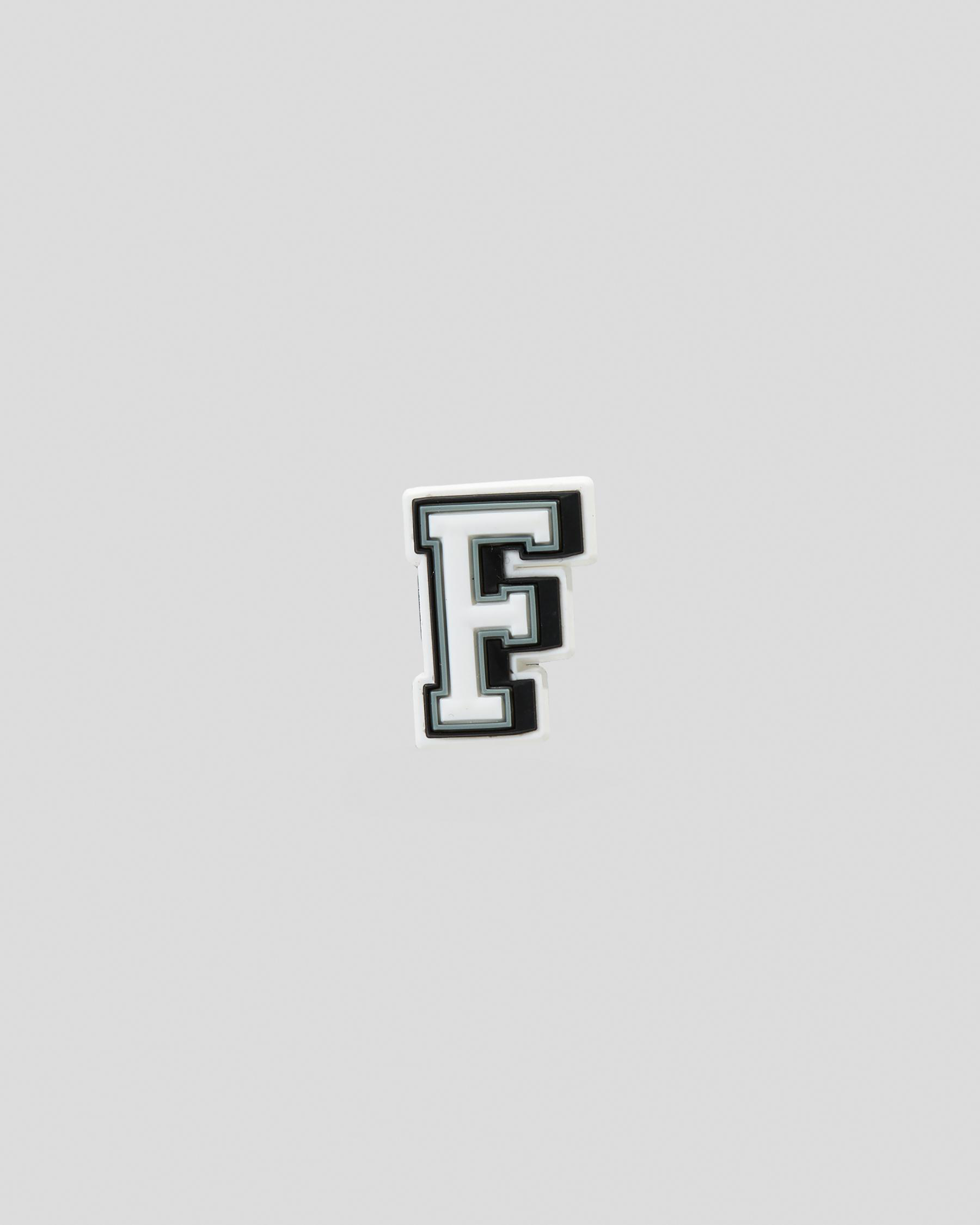 Letter F Jibbitz