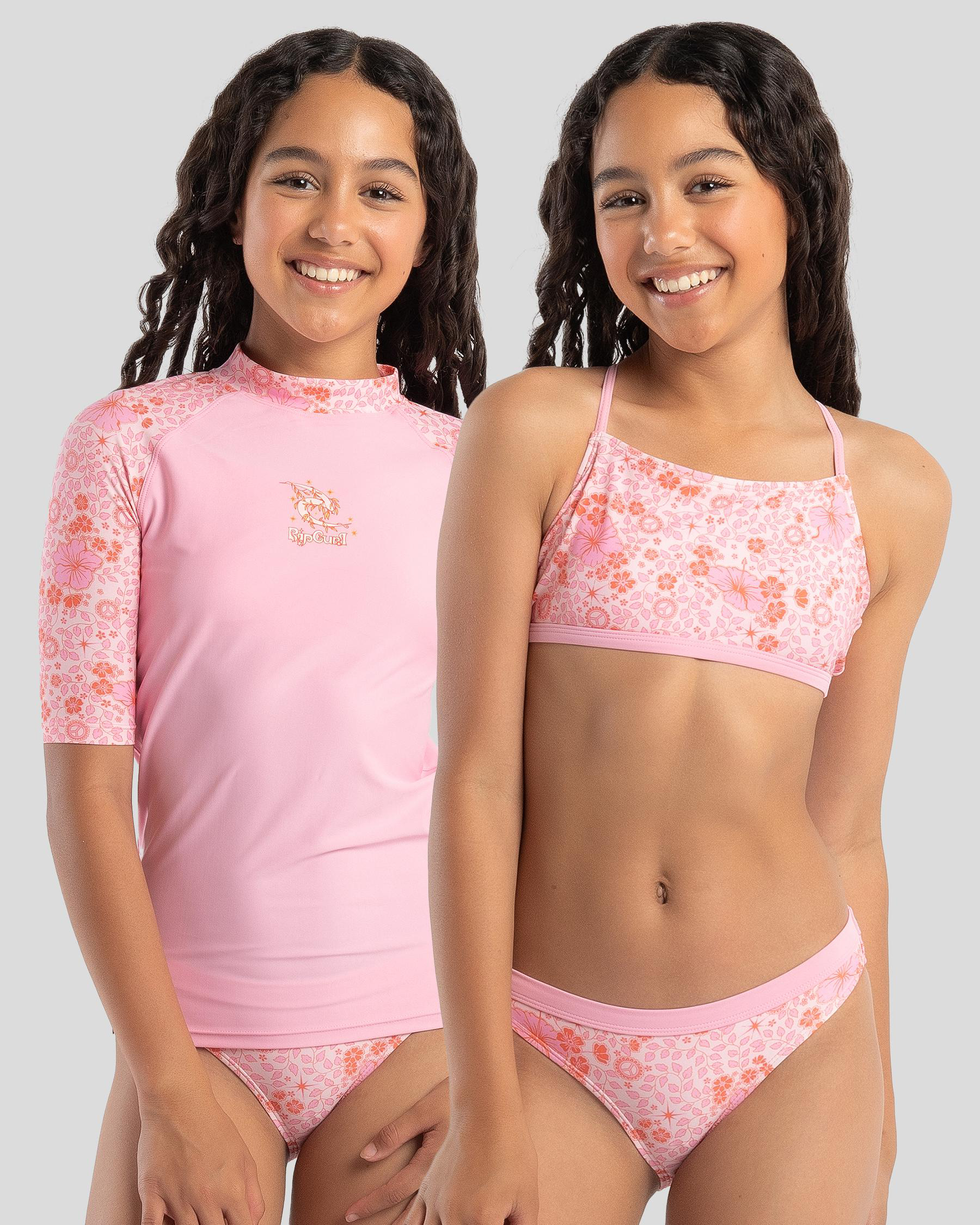 Summer Sol Rash Vest Set