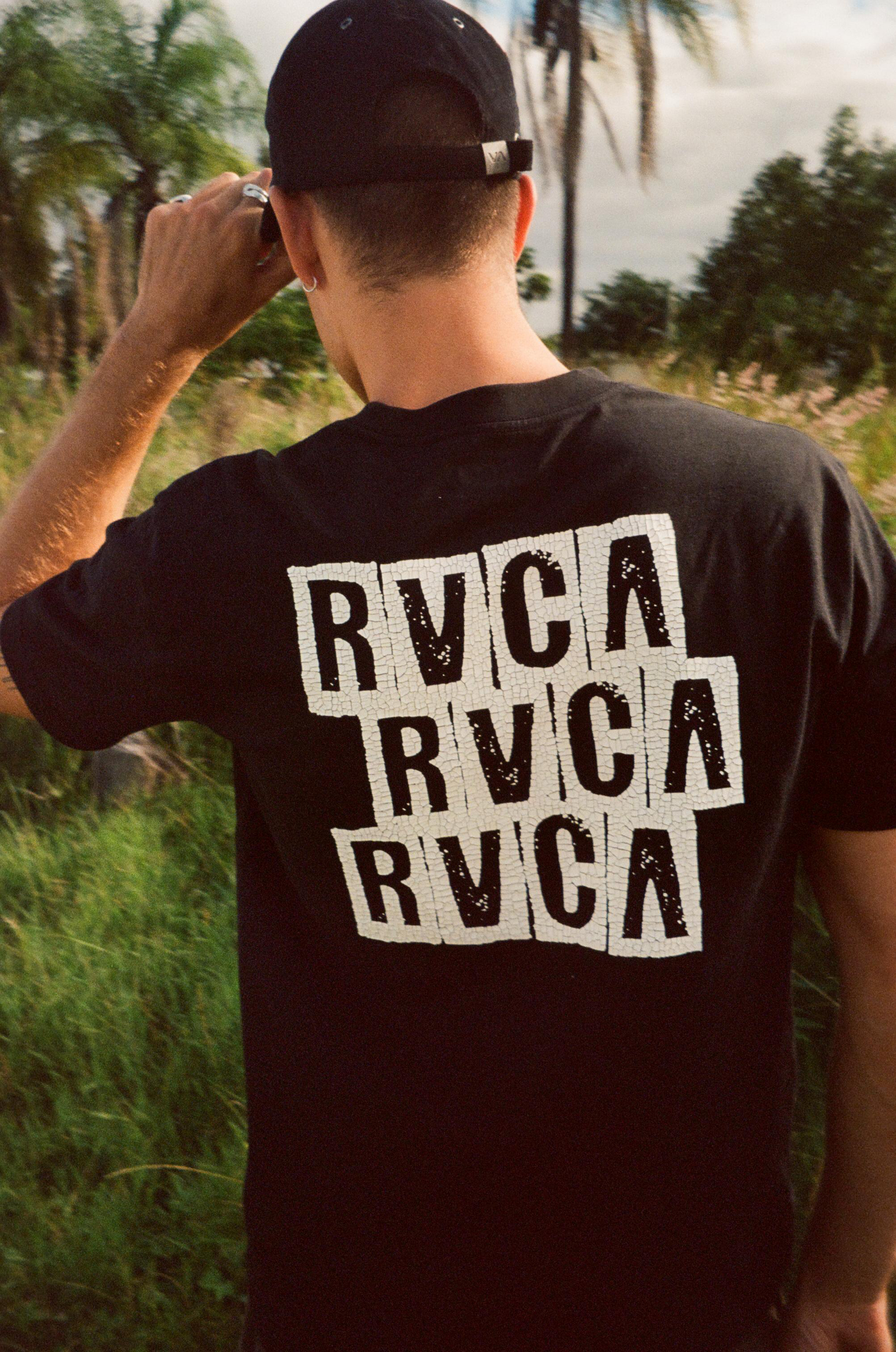 Blocked Rvca T-Shirt