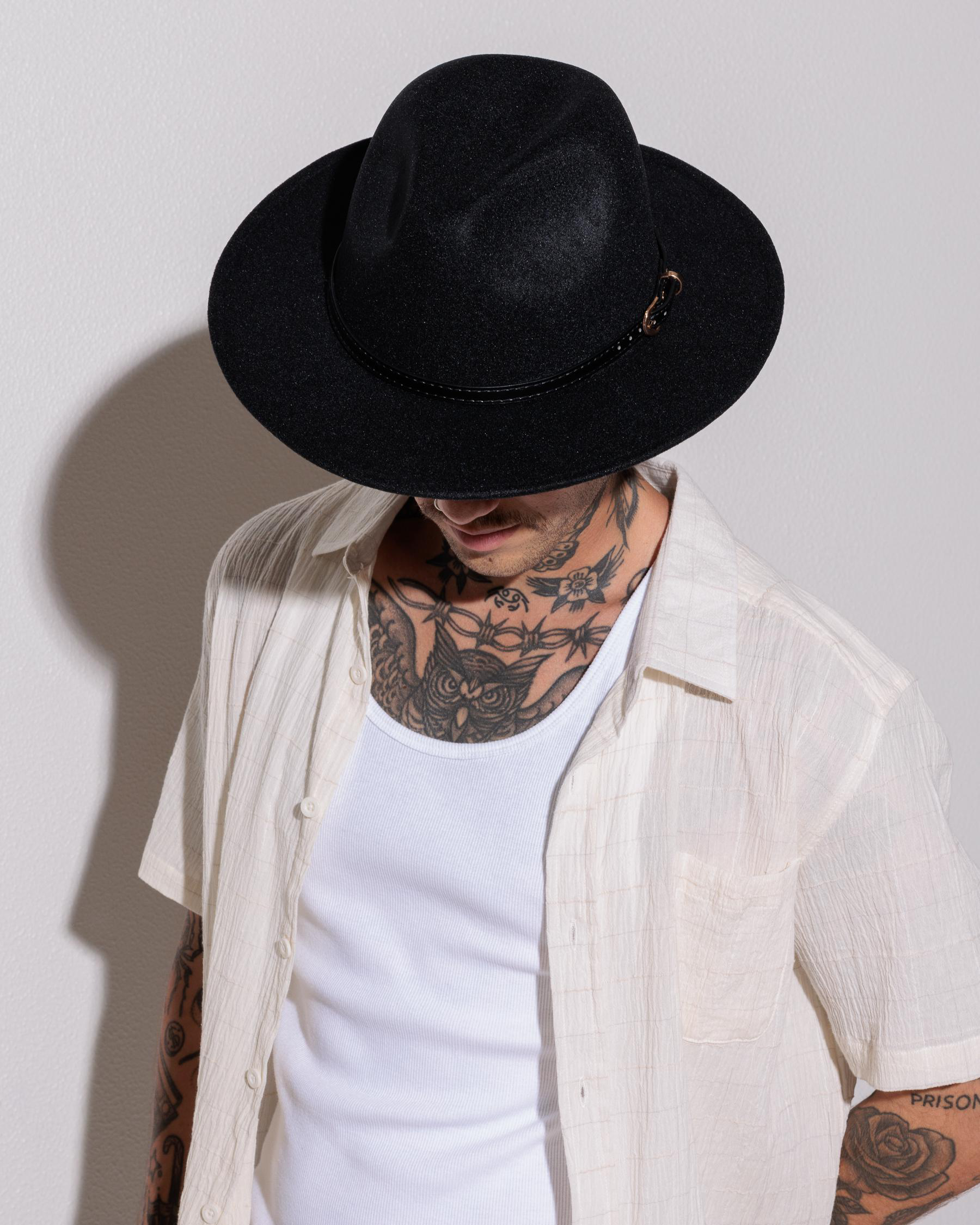 Schrader Panama Felt Hat