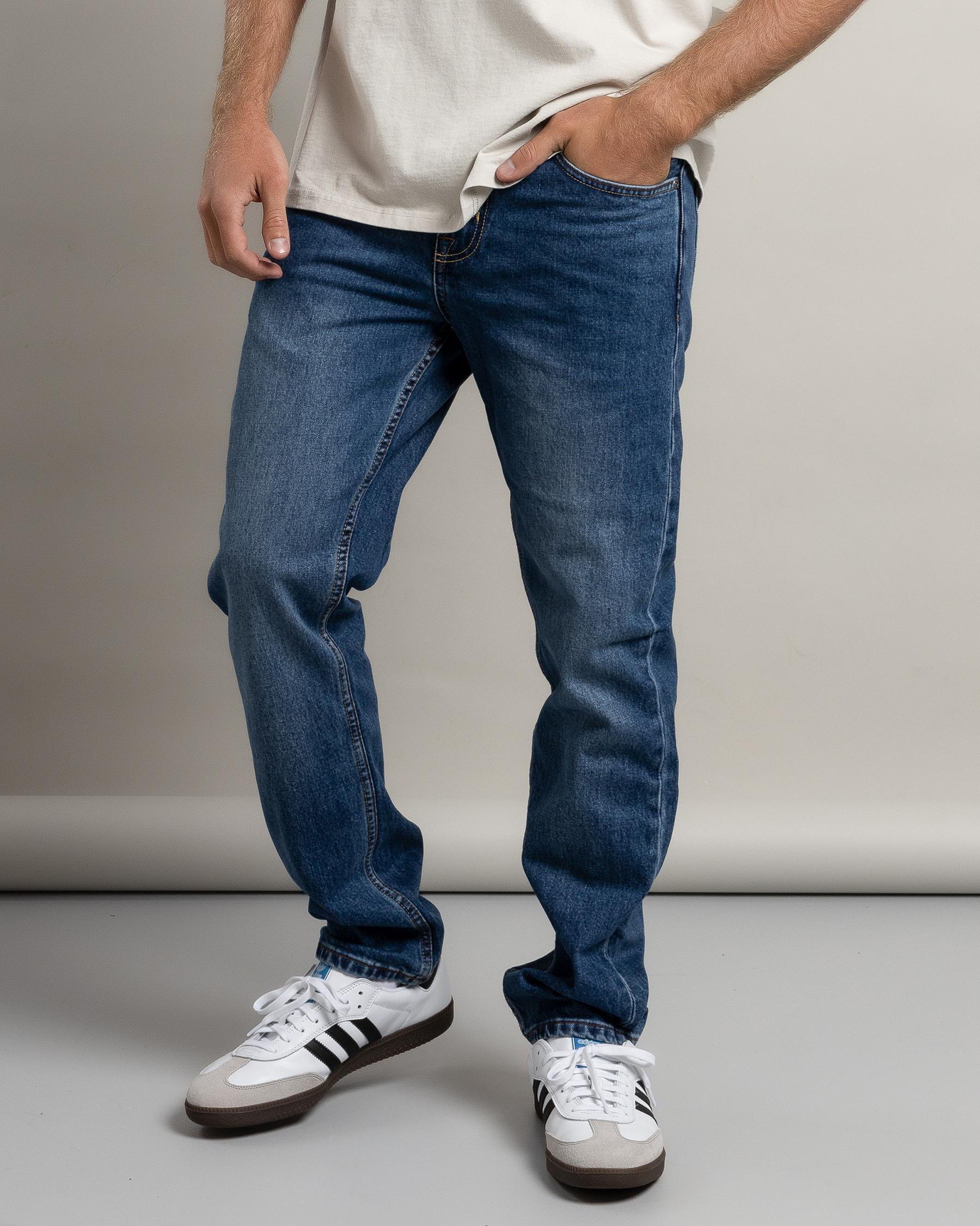 Modern Wave Aged Jeans