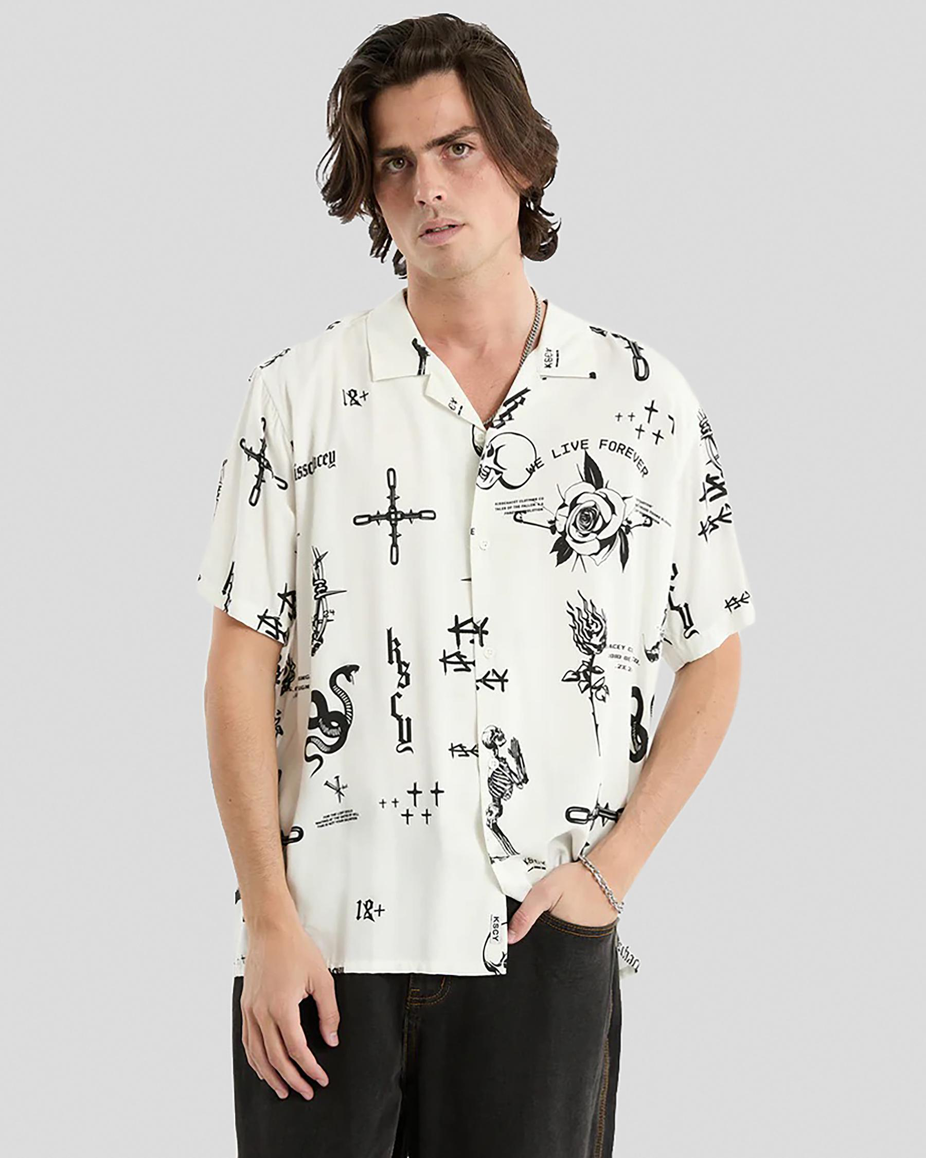 The Kiss Relaxed Resort Short Sleeve Shirt