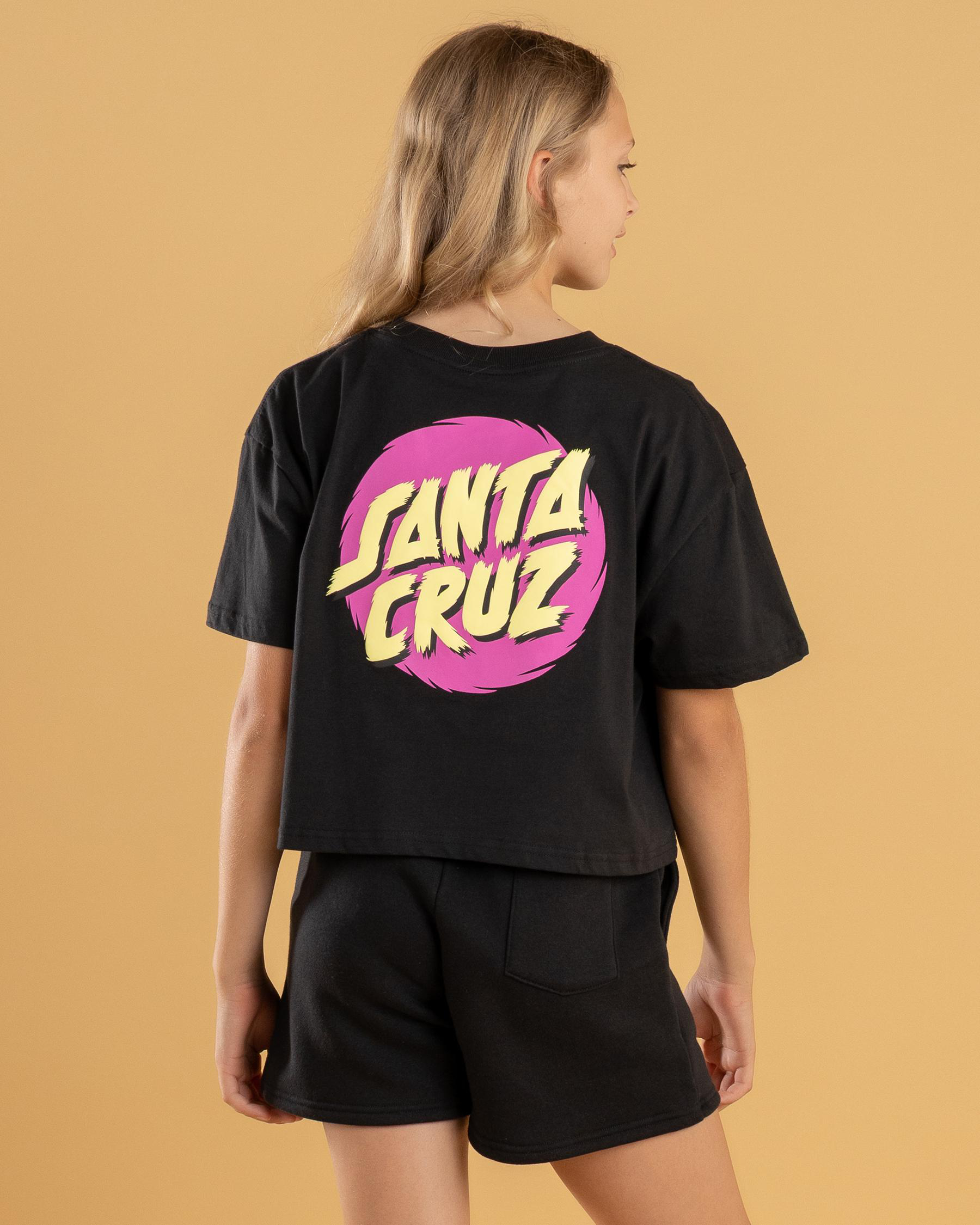 Style Dot Oversized Cropped T-Shirt