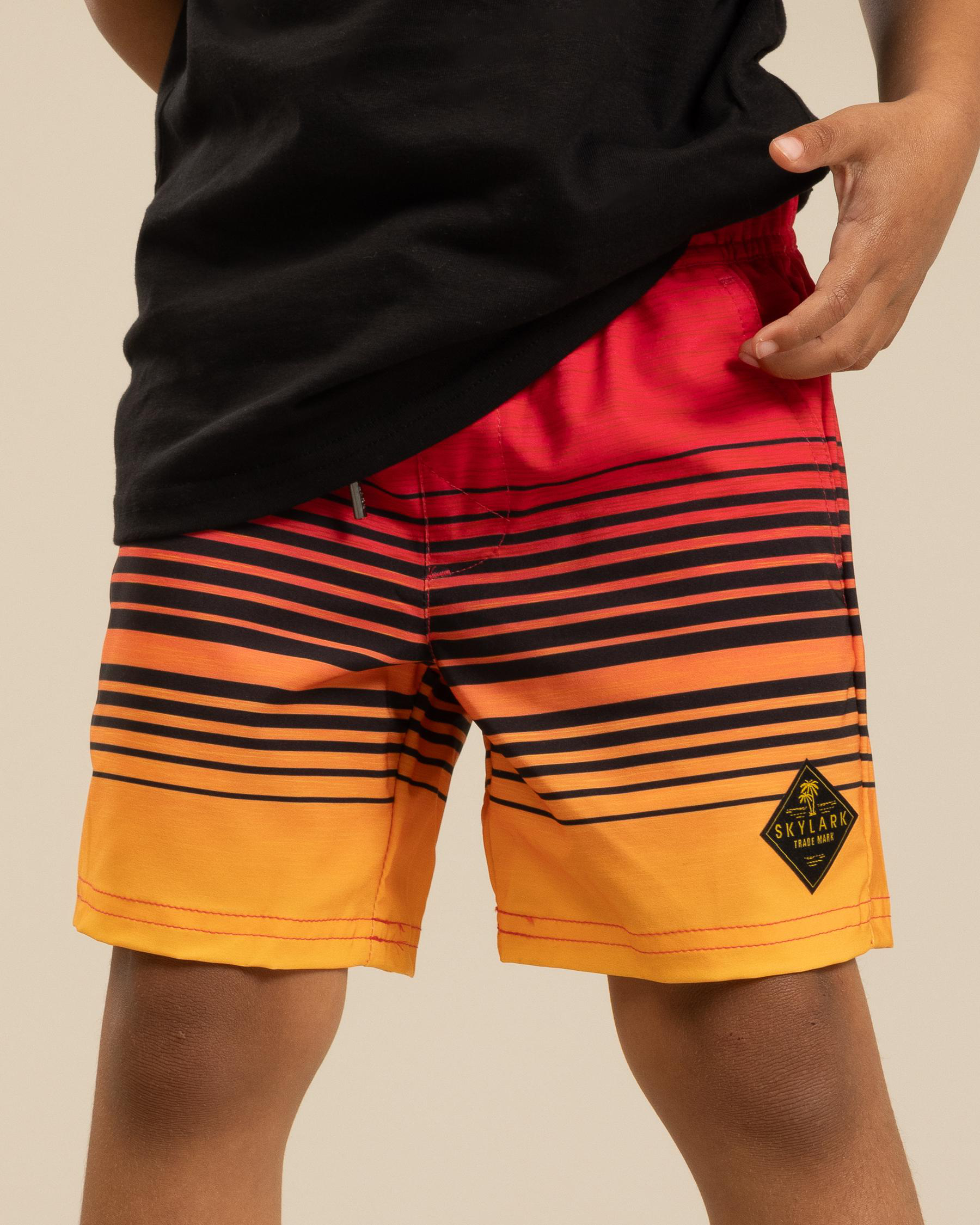 Linear Elastic Waist Shorts