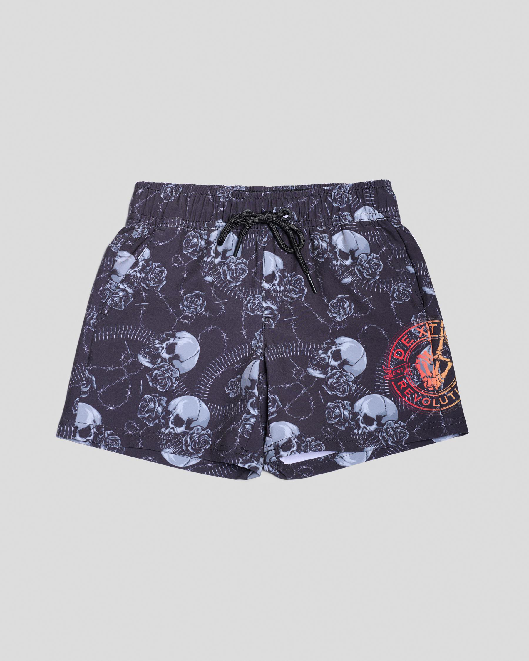 Cartridges Elastic Waist Shorts