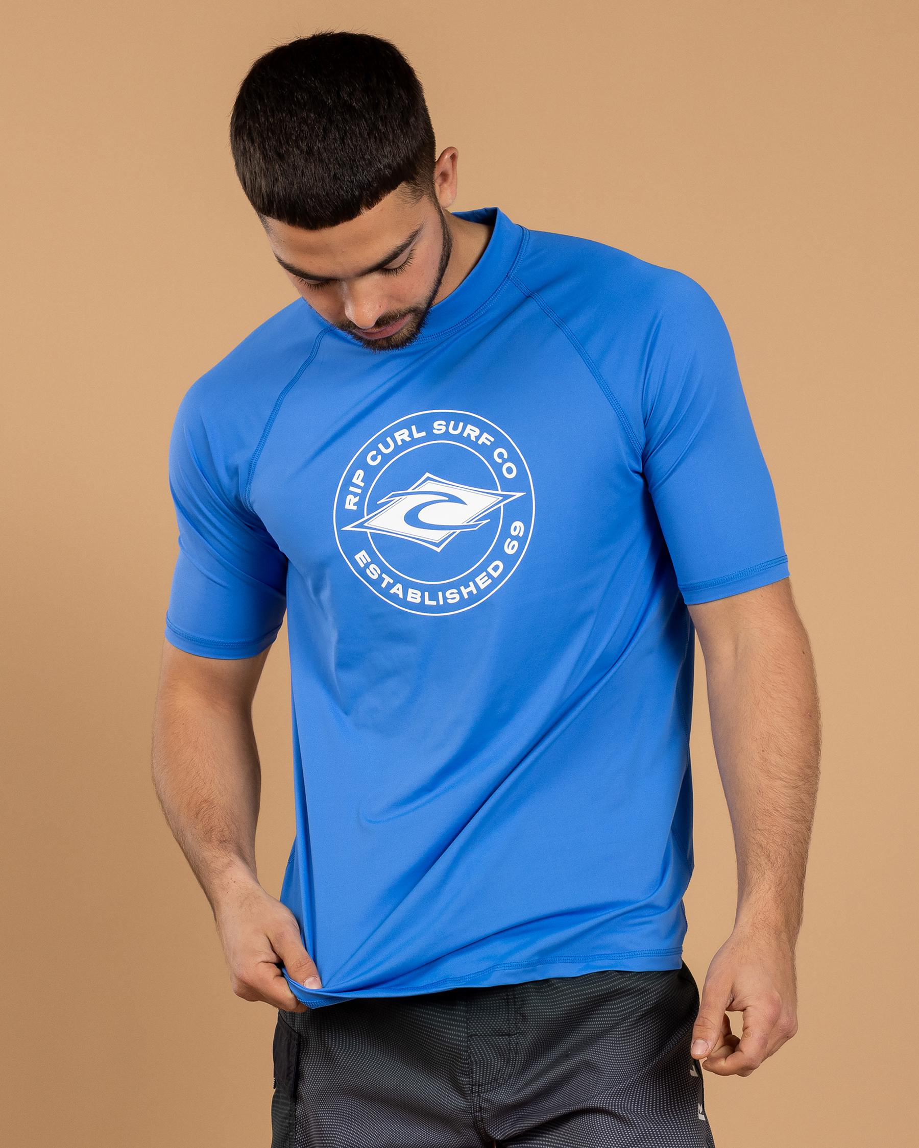 Stapler Short Sleeve Rash Vest