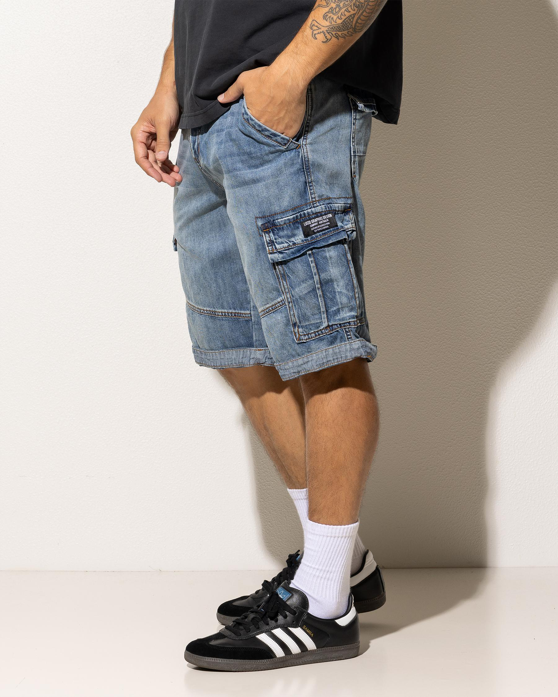 Viable Denim Walk Shorts