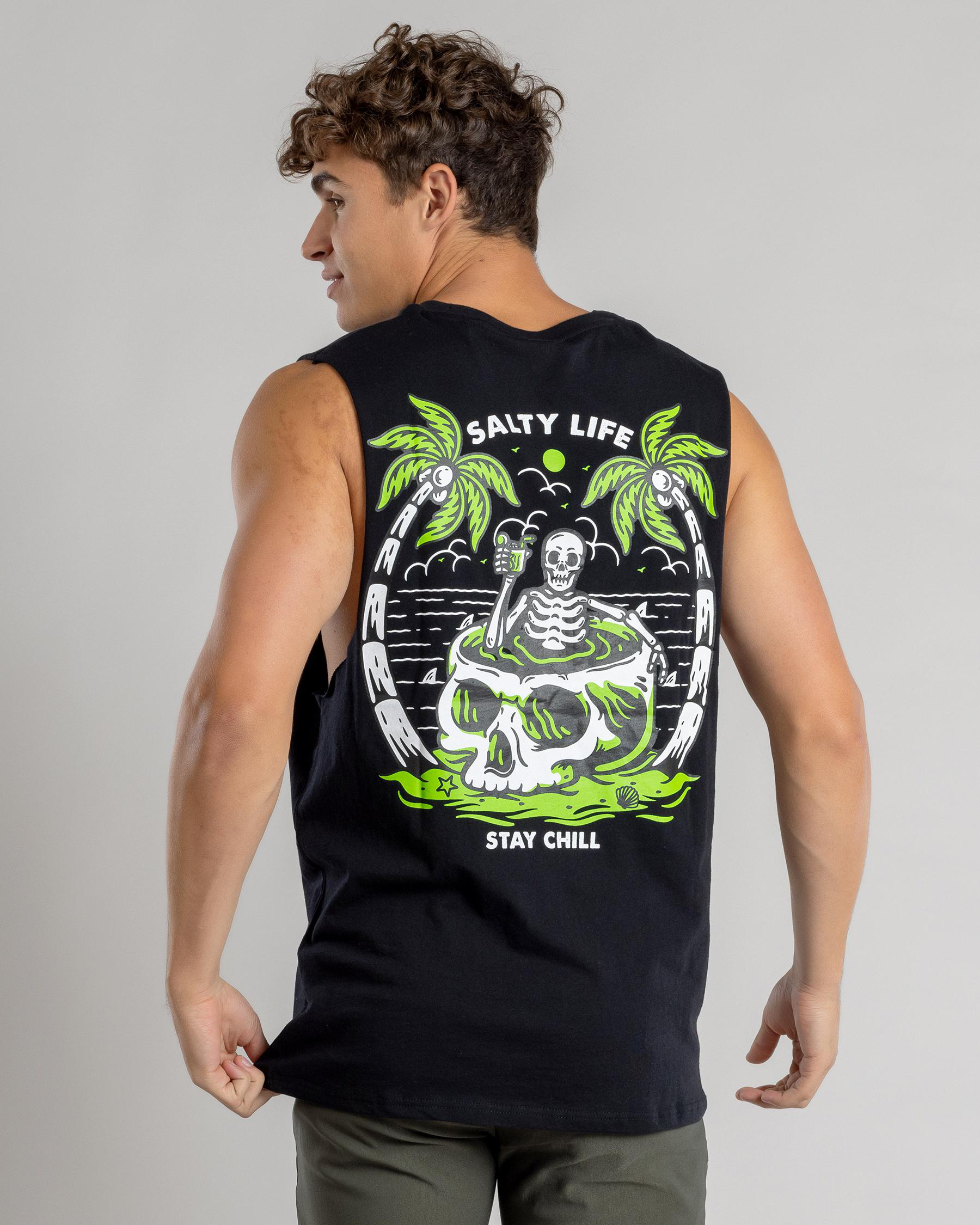 Sip and Relax Muscle Tank