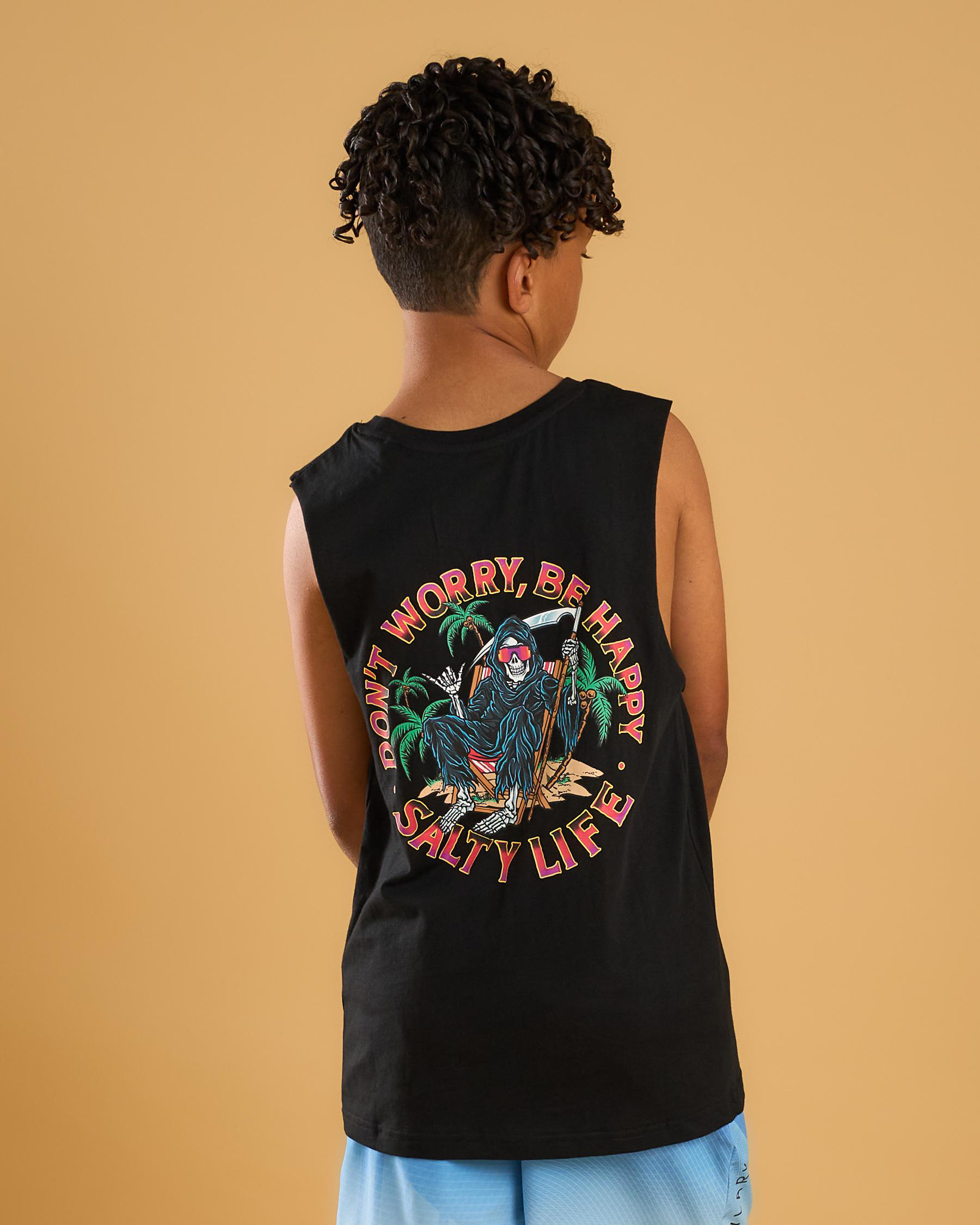 Be Happy Muscle Tank