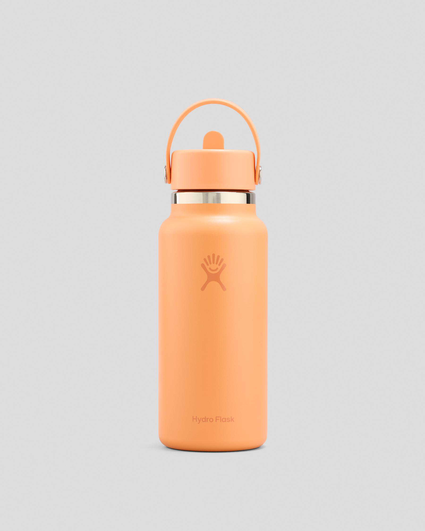 Wide Mouth Flex Straw Cap Bottle