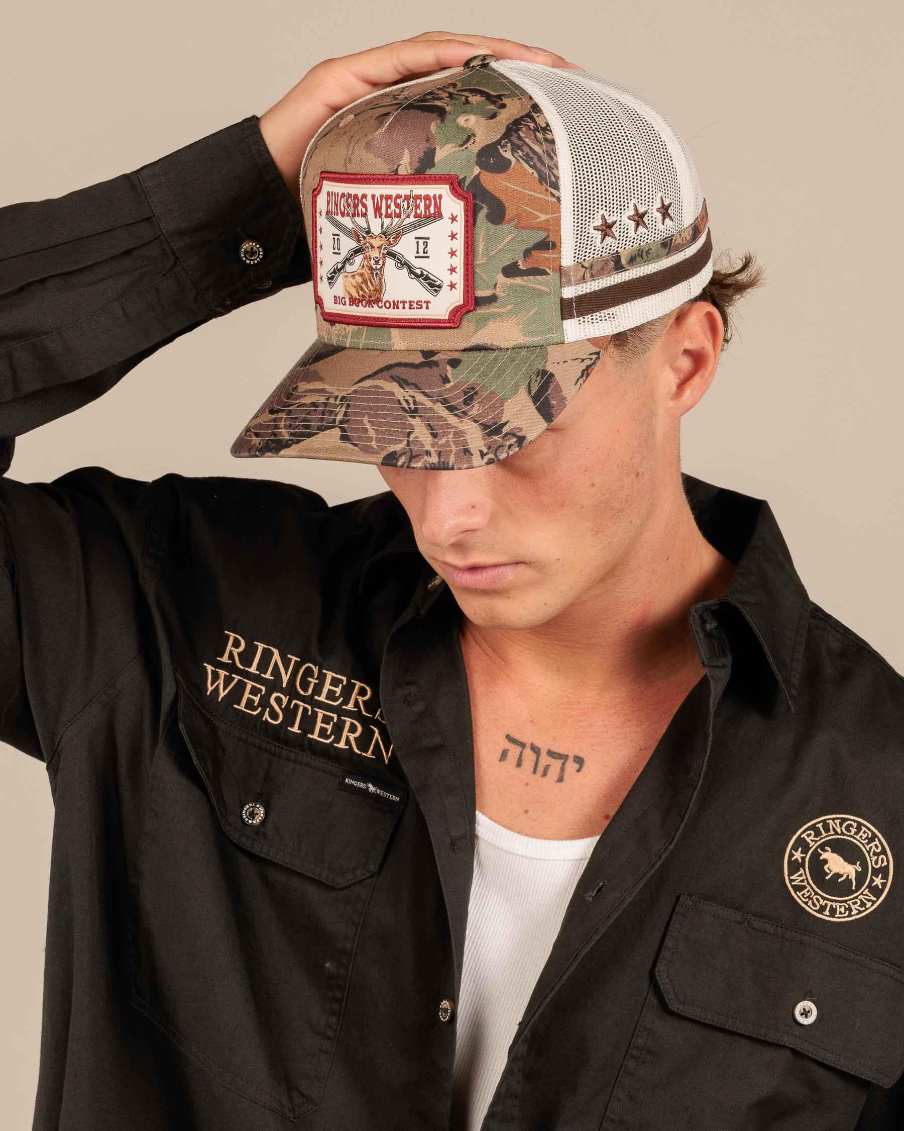 Big Buck Deep Fit Trucker Cap