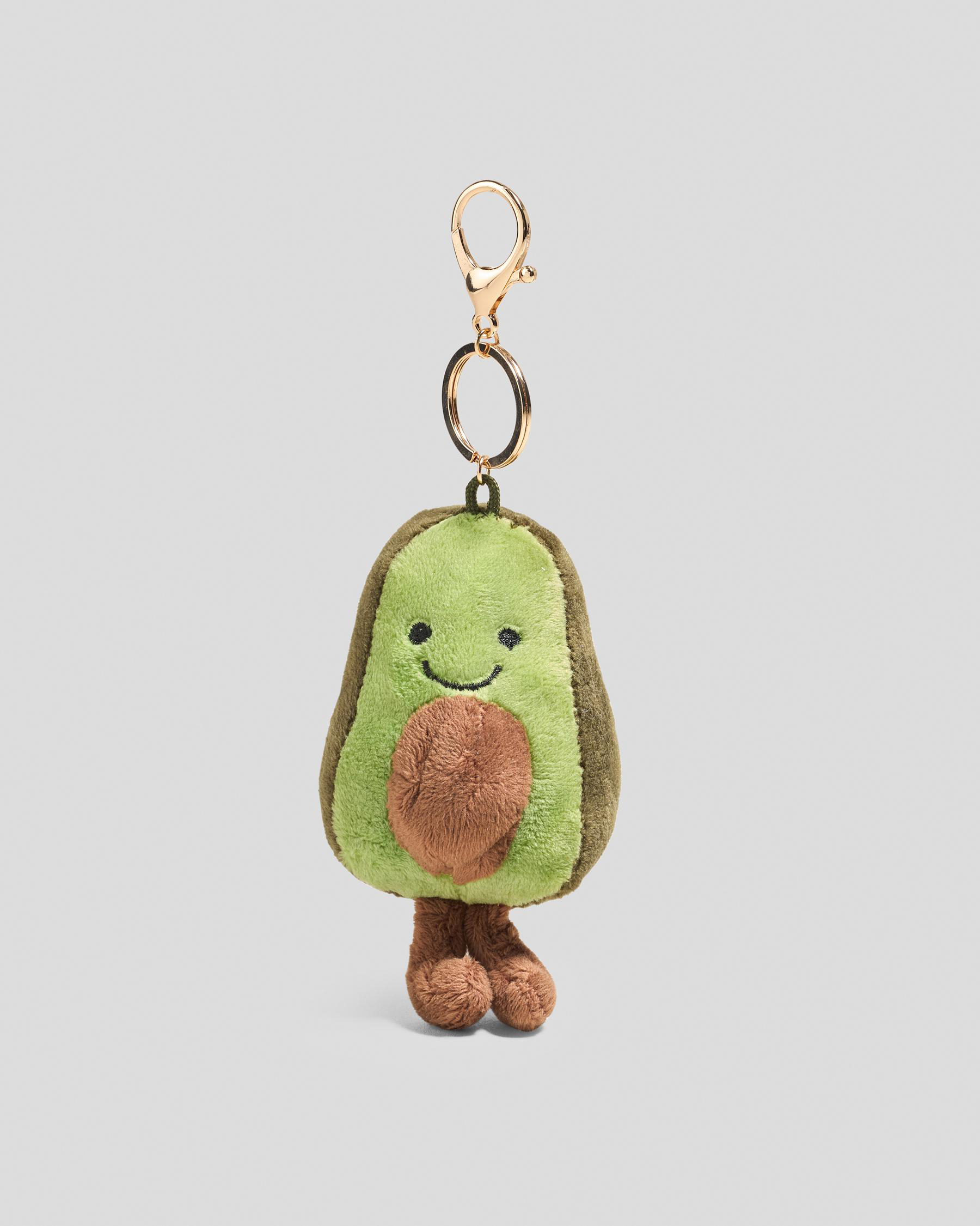 Avocado Plush Large Bag Charm