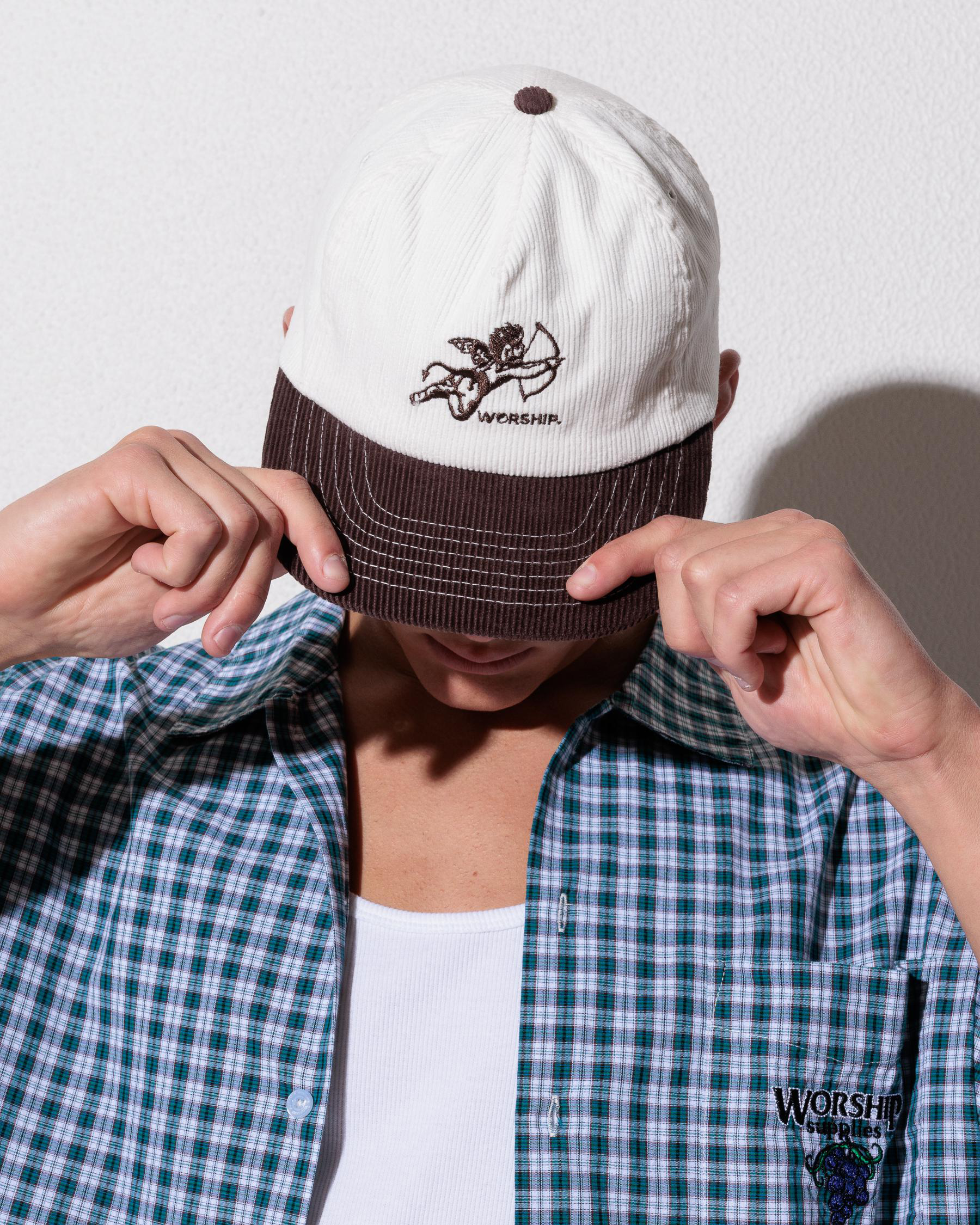 Cherub Cord 5 Panel Hat