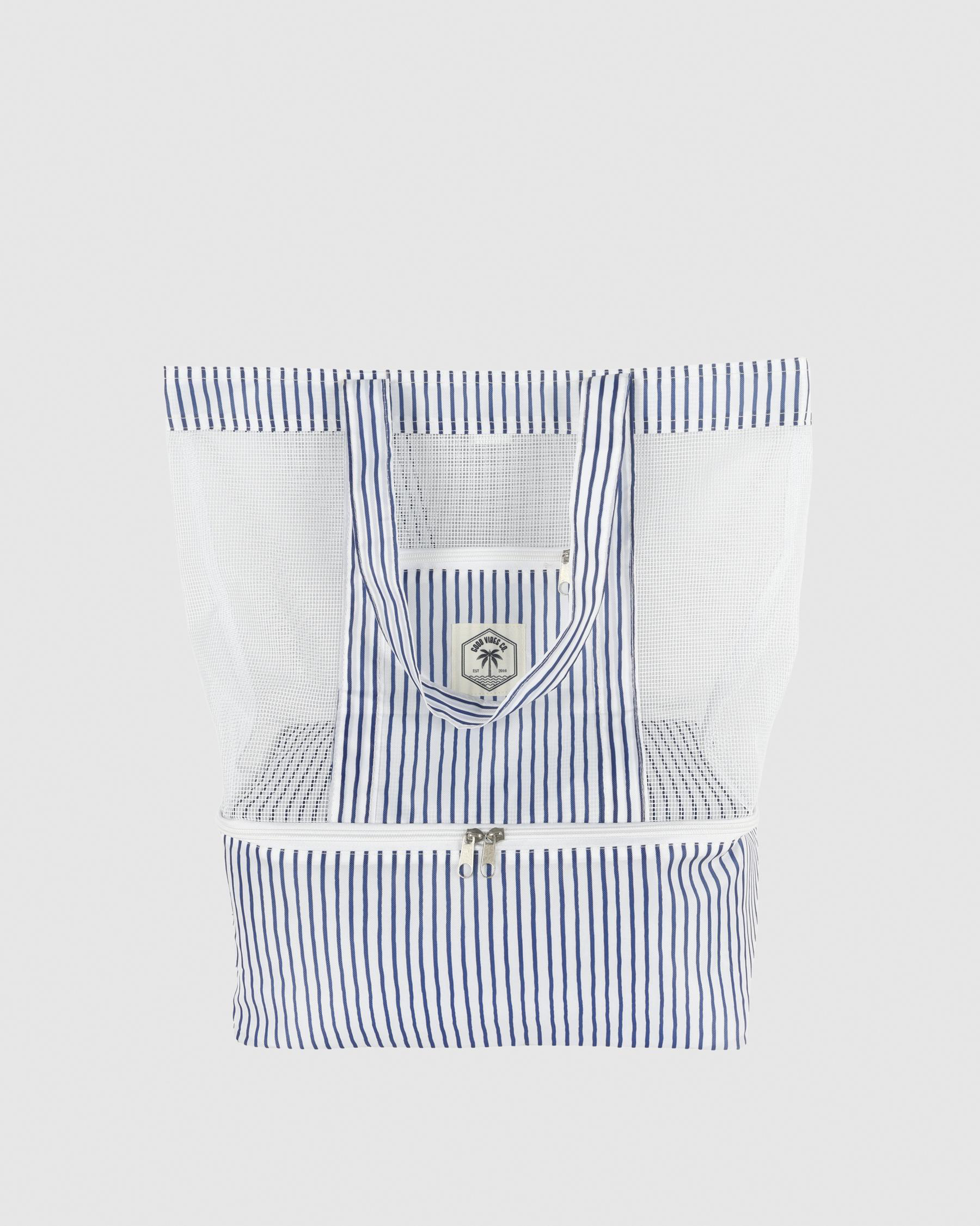 Mediterranean 2 In 1 Beach Cooler Bag