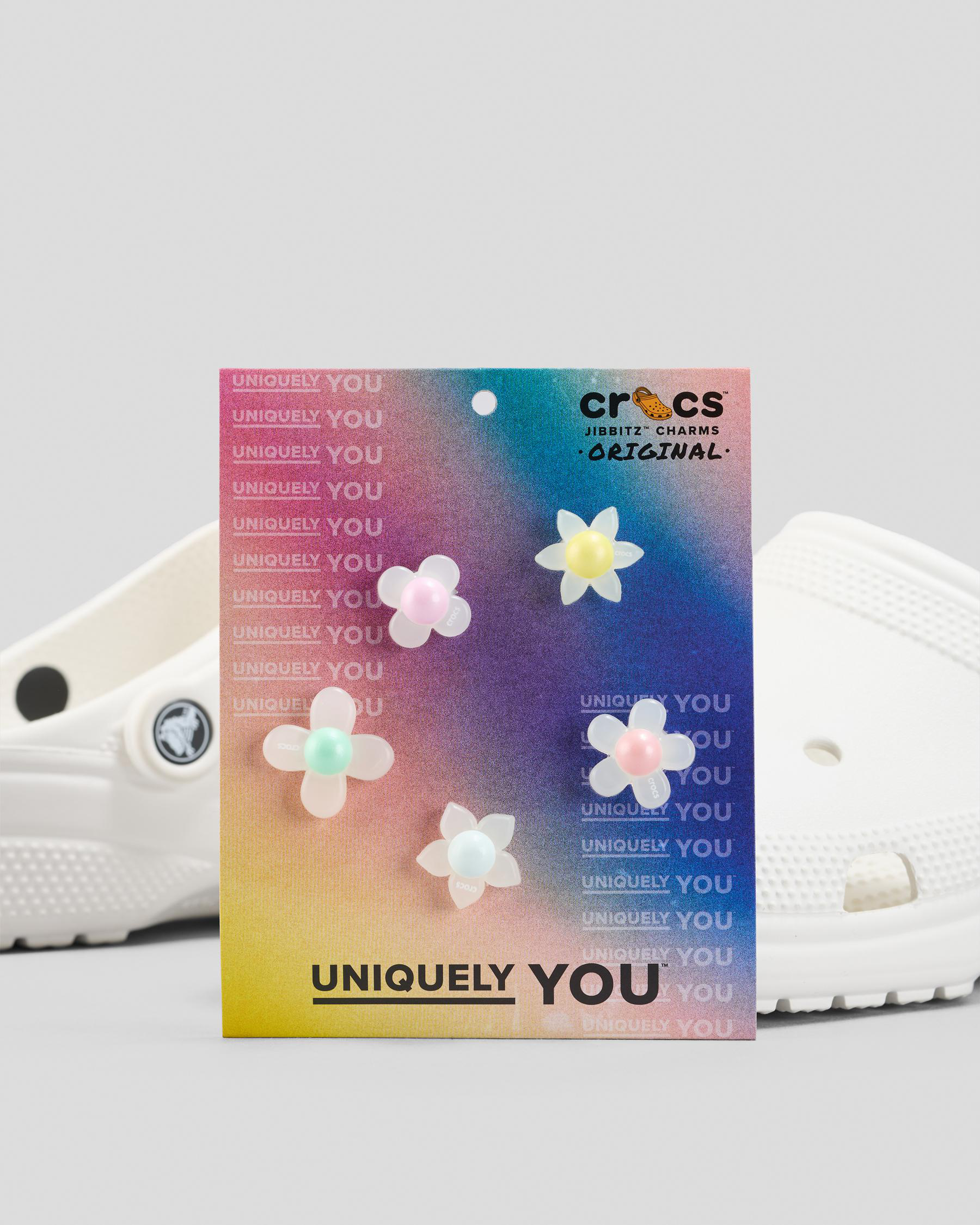 Iridescent Flowers Jibbitz