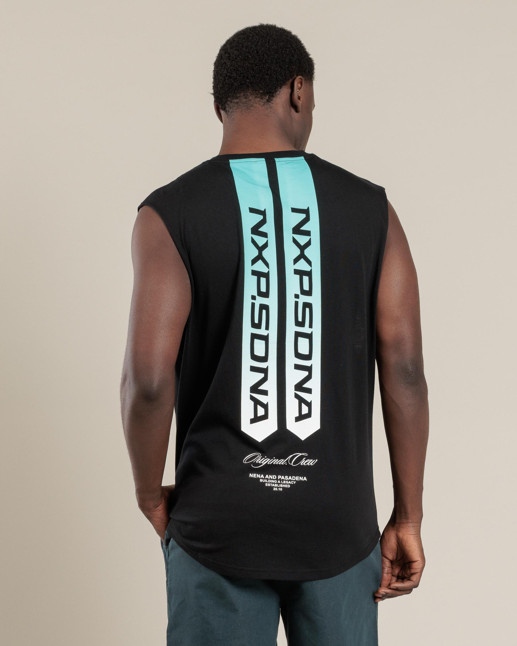 Ultimate Dual Curved Muscle Tank