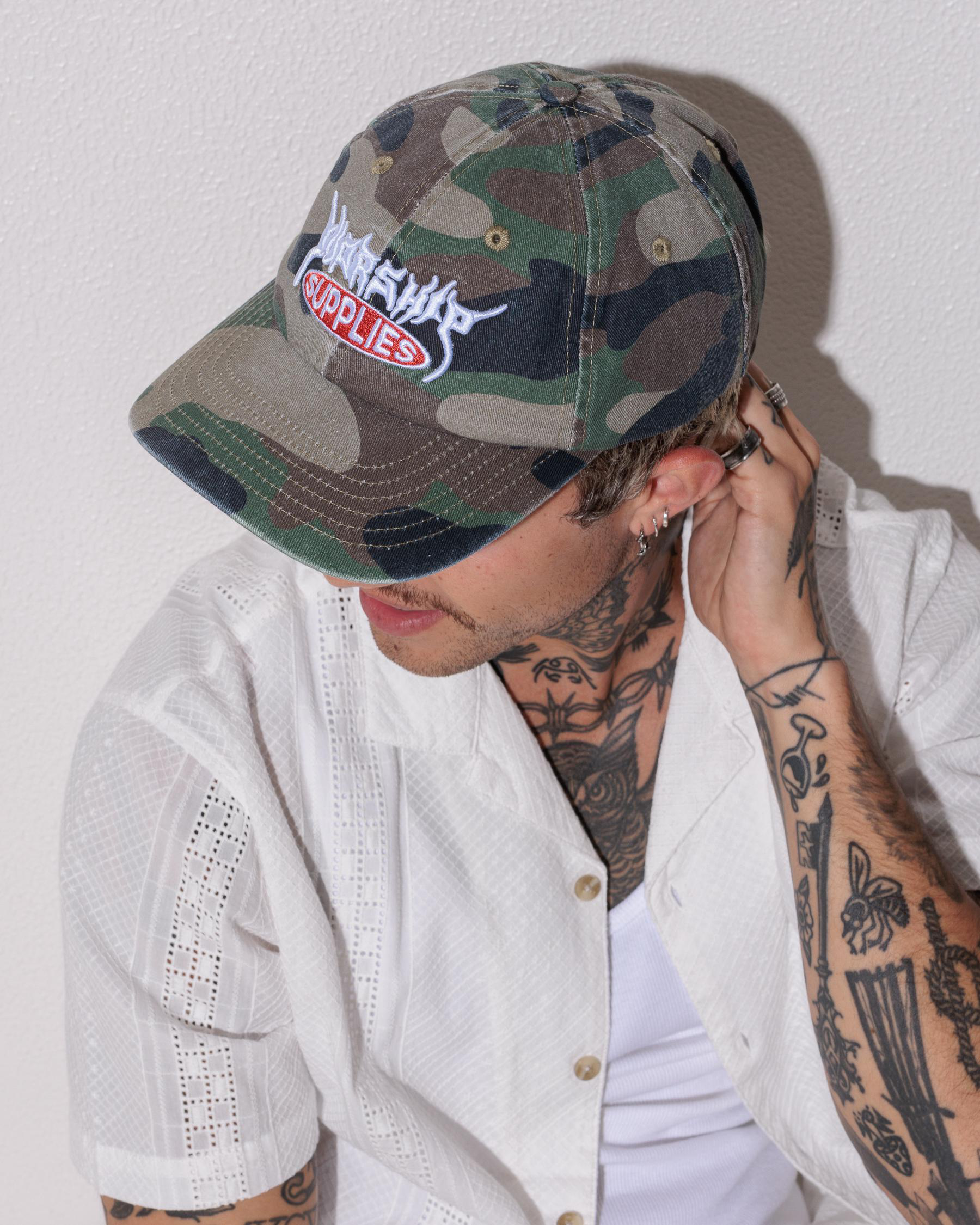 Stealth Messenger Camo Dad Cap