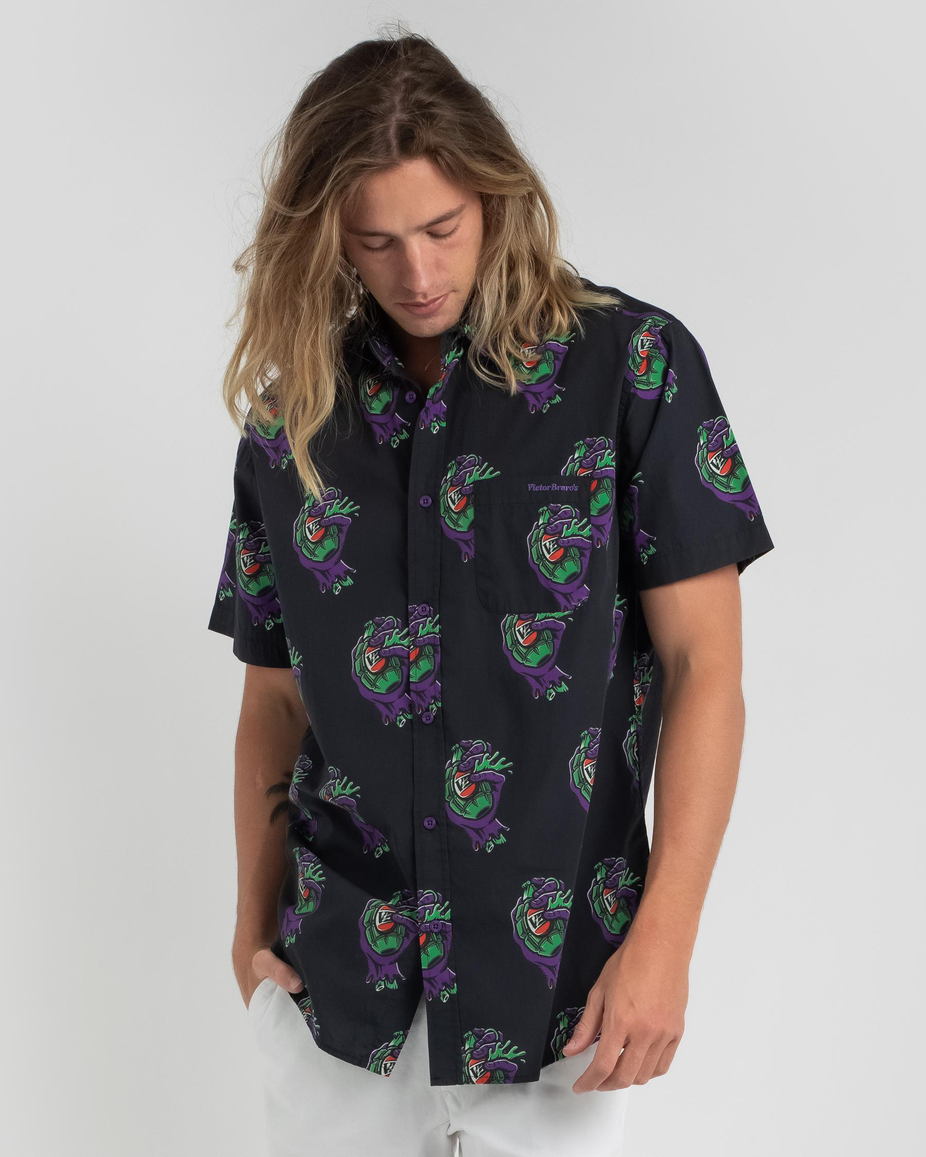 Thirsty Hand Short Sleeve Shirt