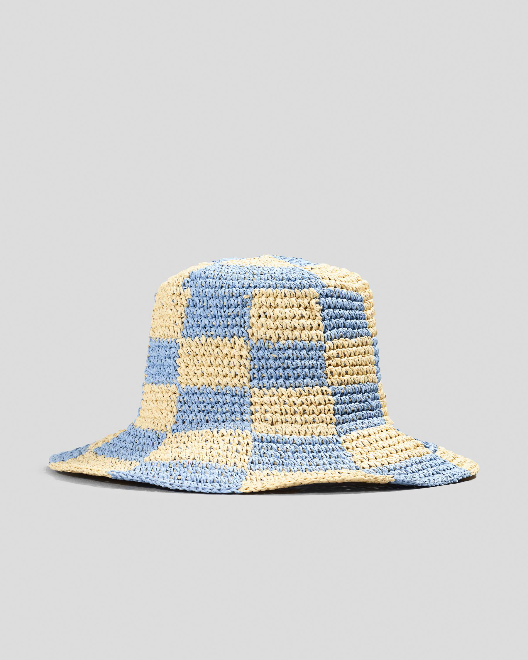 Ariel Straw Bucket Hat