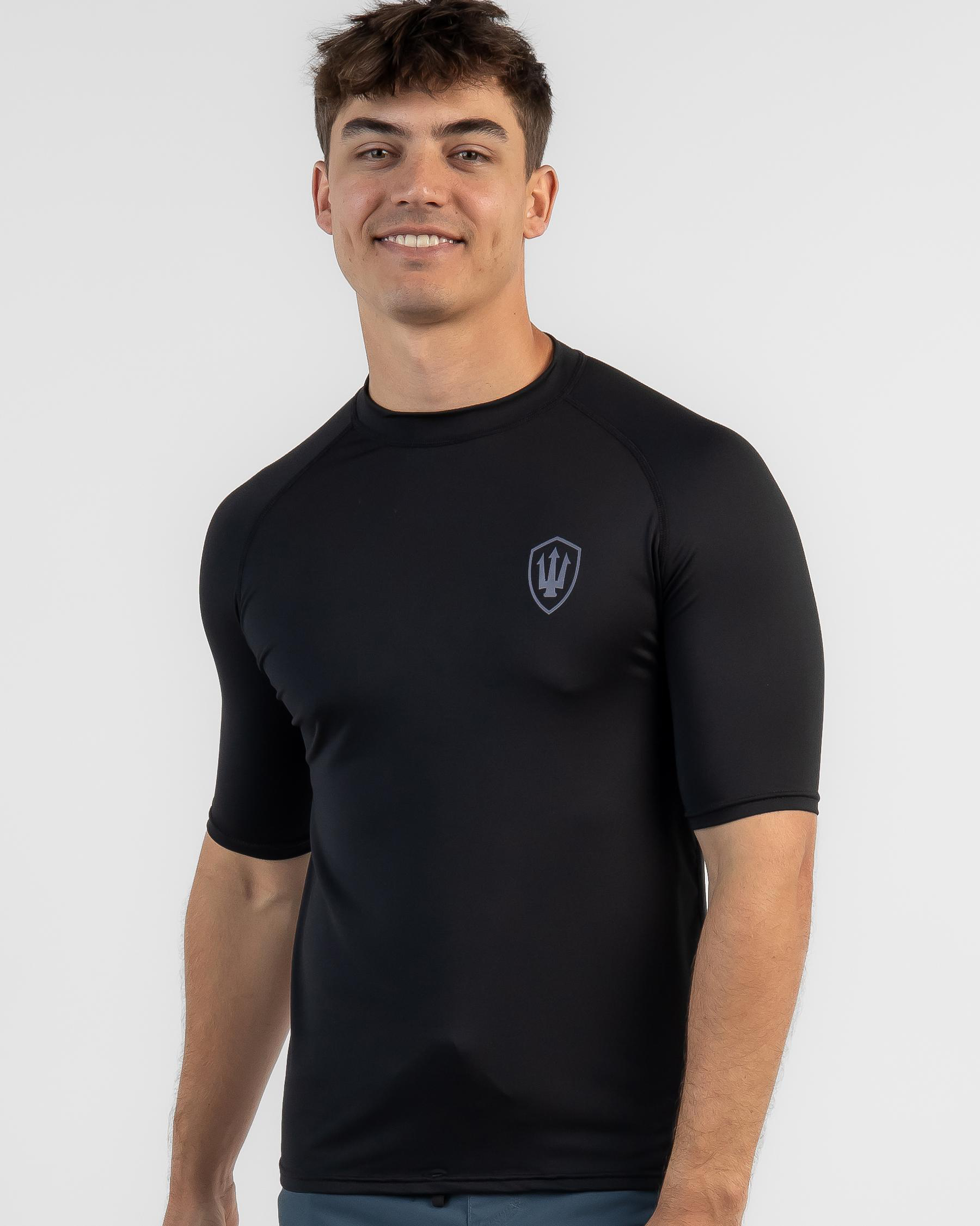 Relaxed Fit Short Sleeve Rash Vest