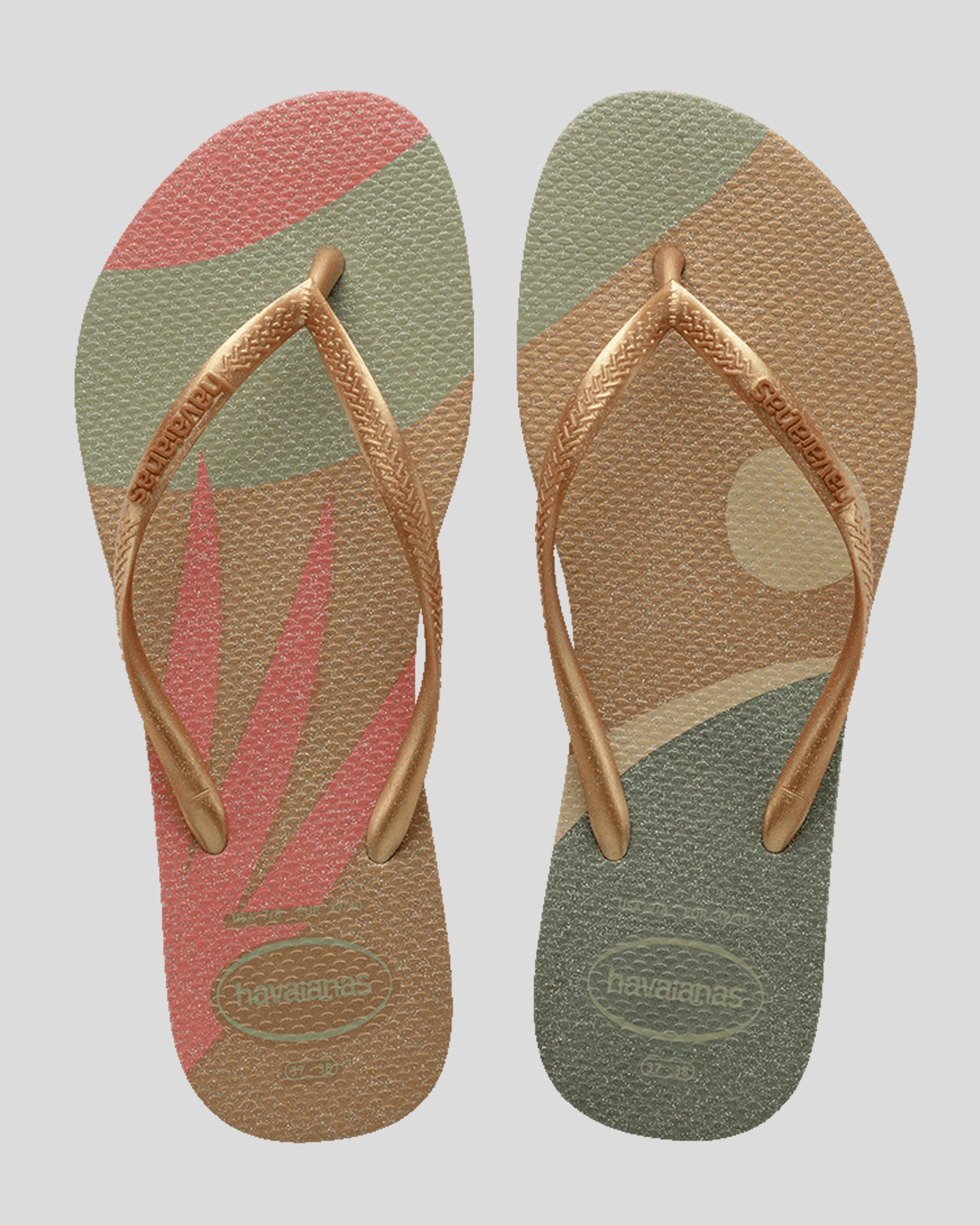 Kids' Slim Palette Glow Thongs